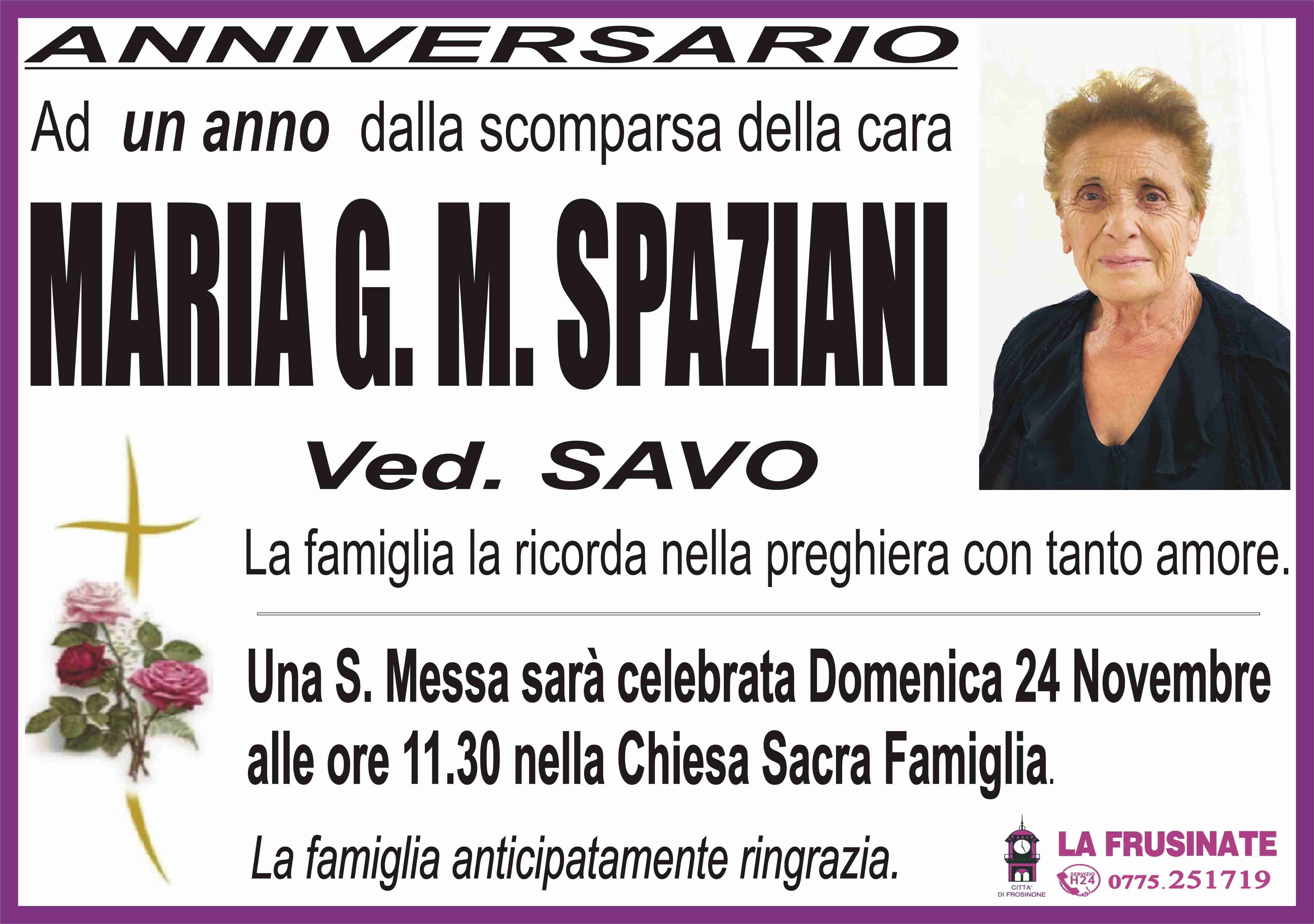 Maria G.M. Spaziani