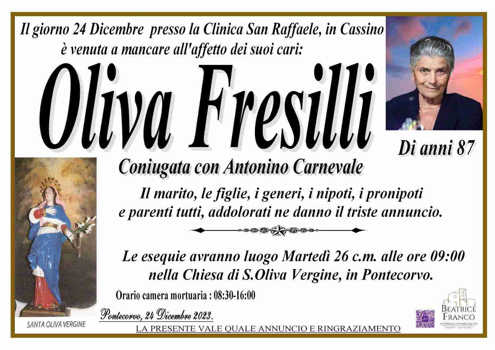 Oliva Fresilli