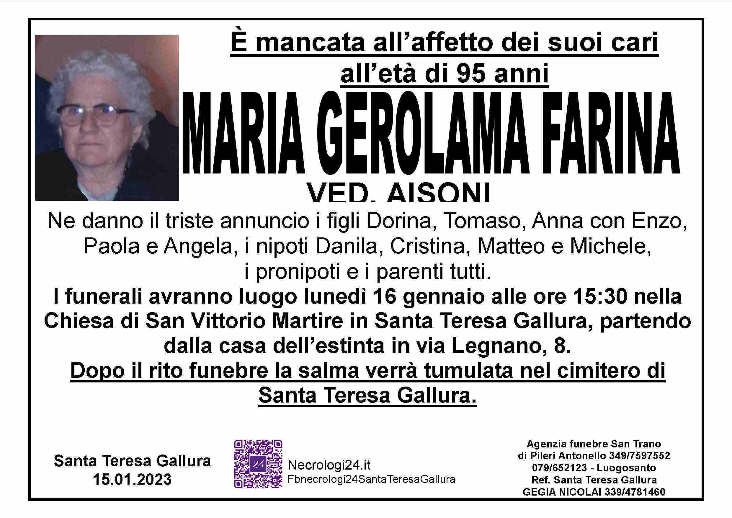 Maria Gerolama Farina