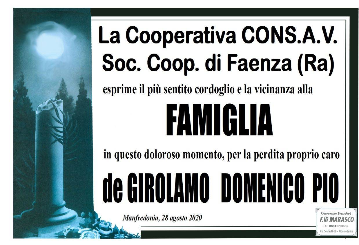 Cooperativa Cons.A.V. Soc. Coop. - Faenza (RA)