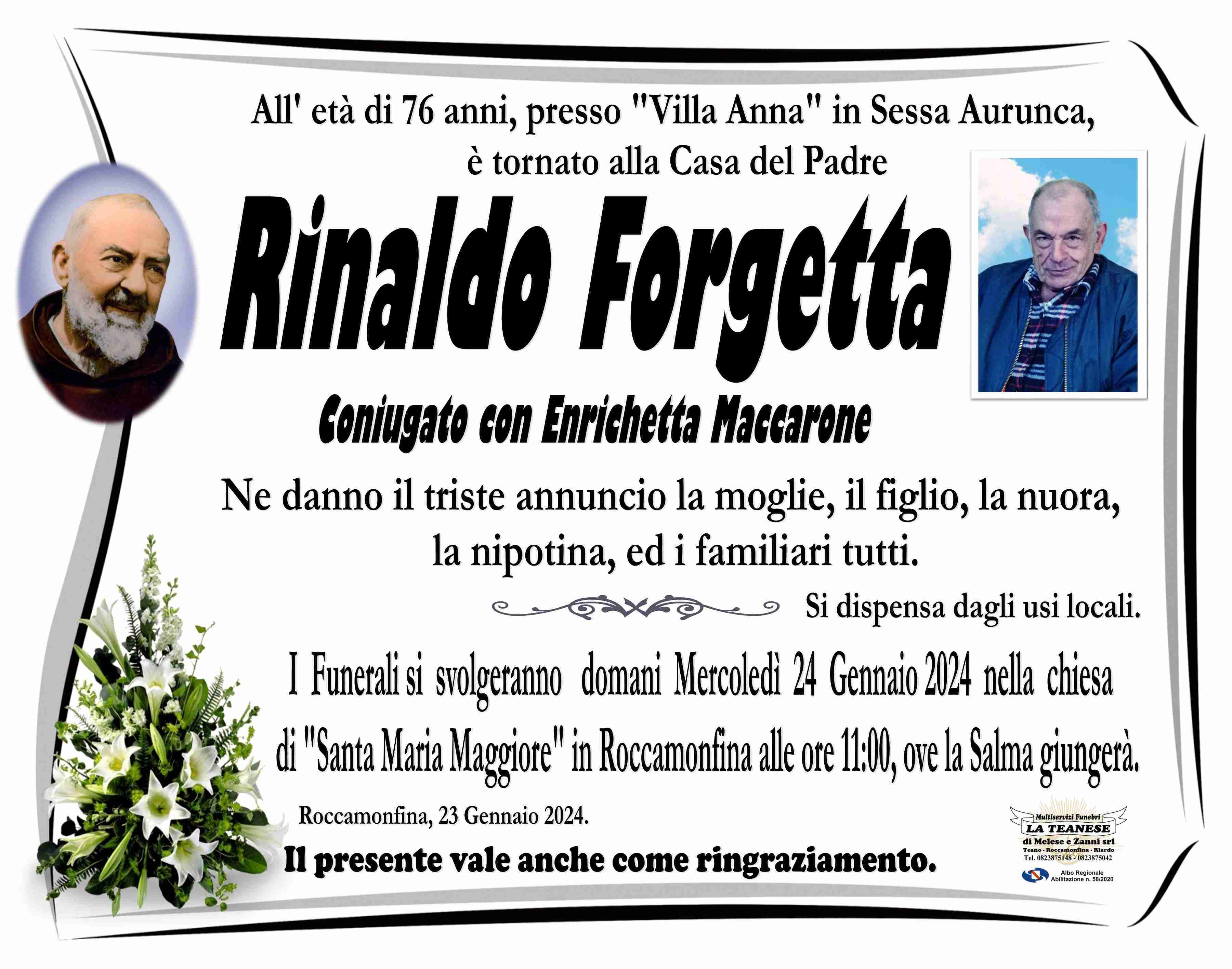 Rinaldo Forgetta