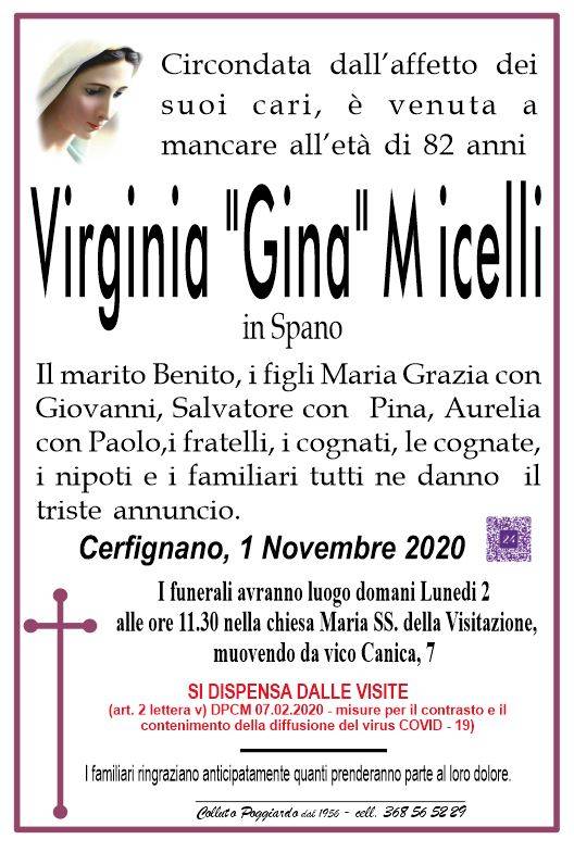 Virginia "Gina" Micelli