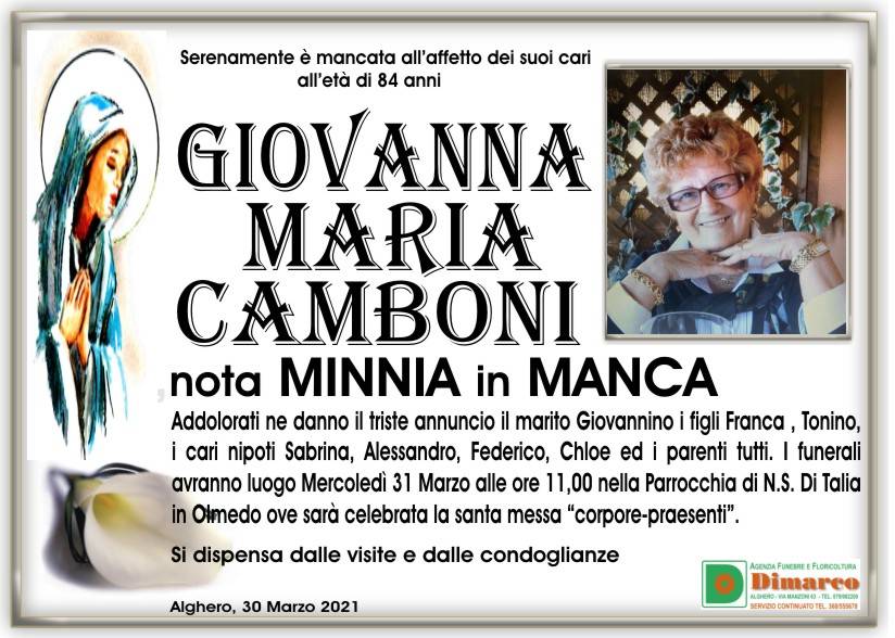 Giovanna Maria Camboni