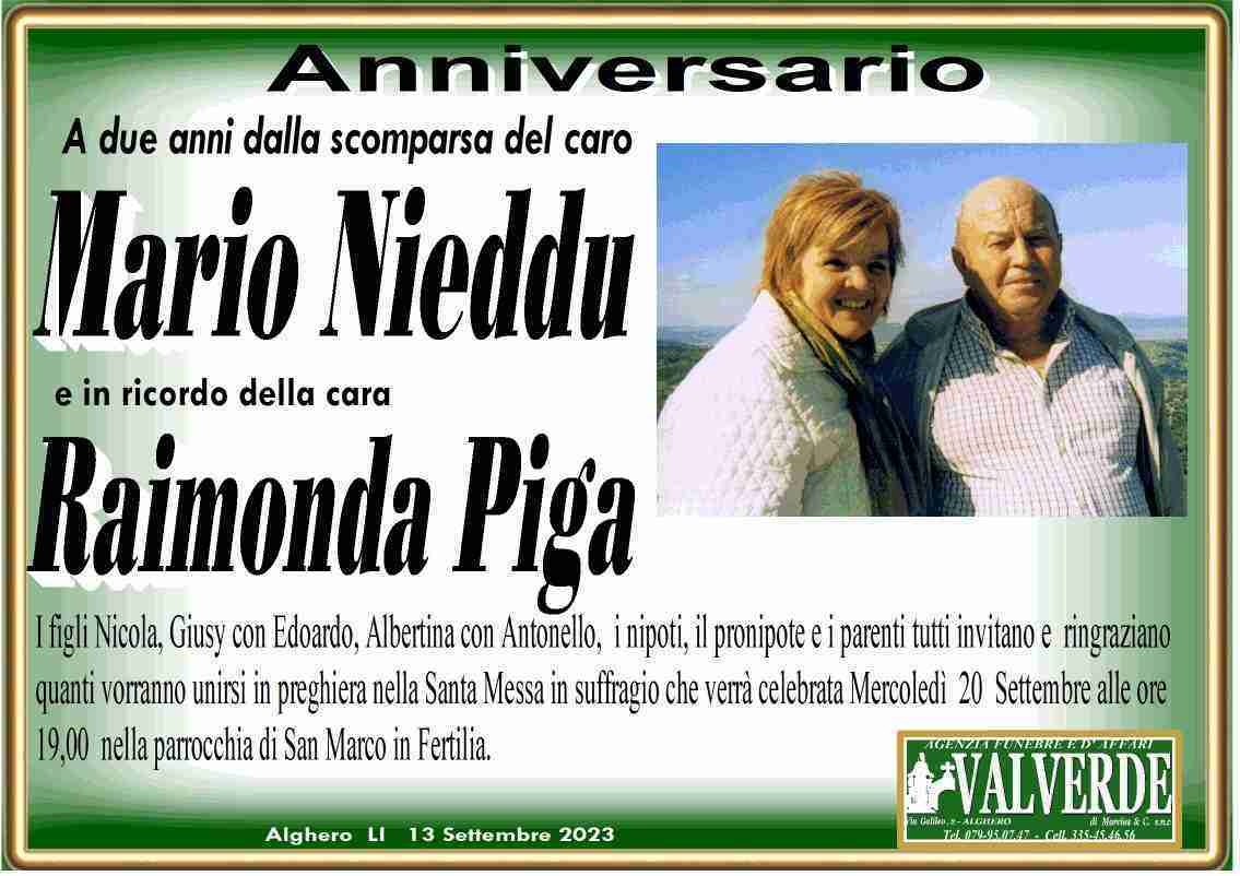 Mario Nieddu e Raimonda Piga