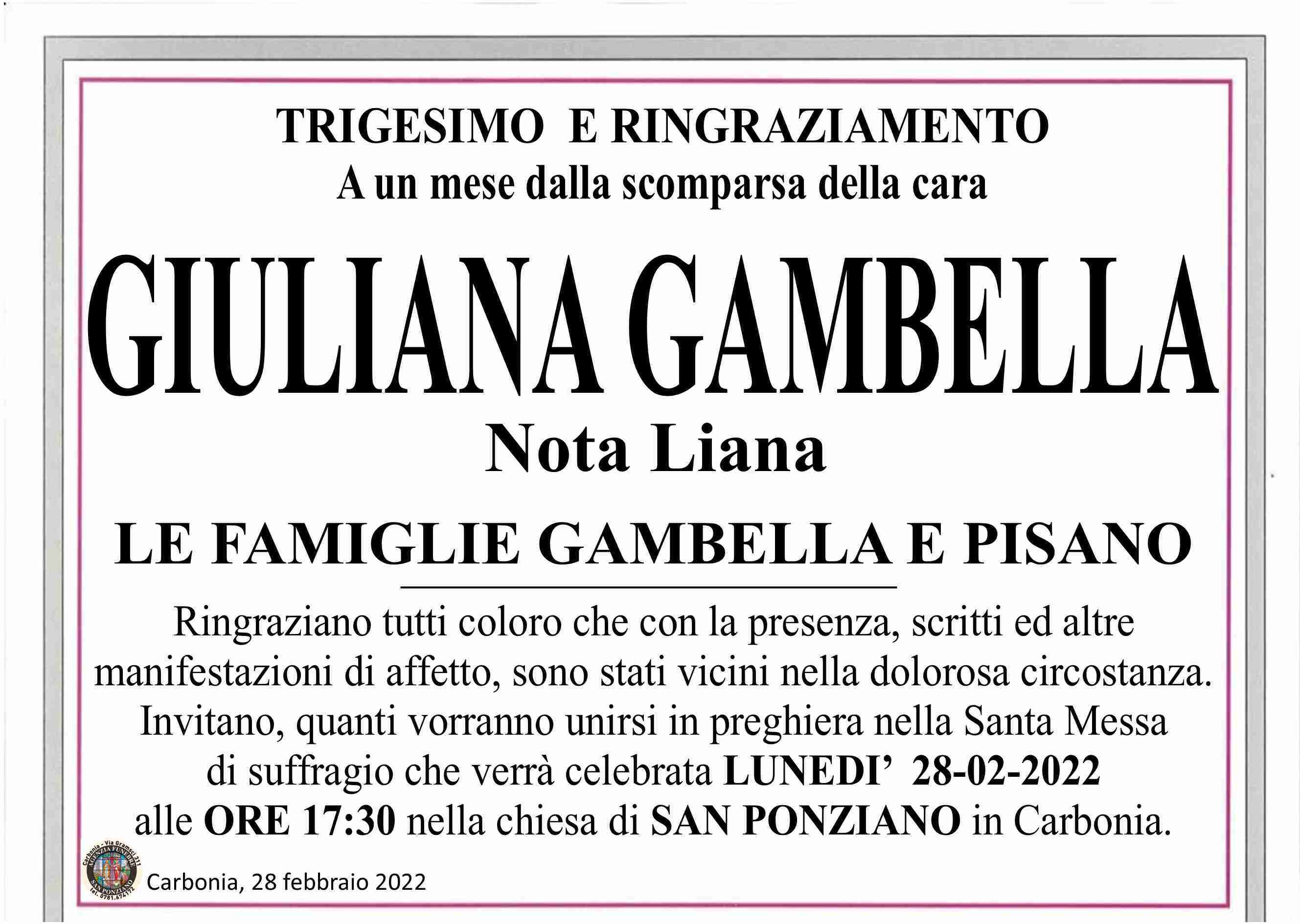 Giuliana Gambella