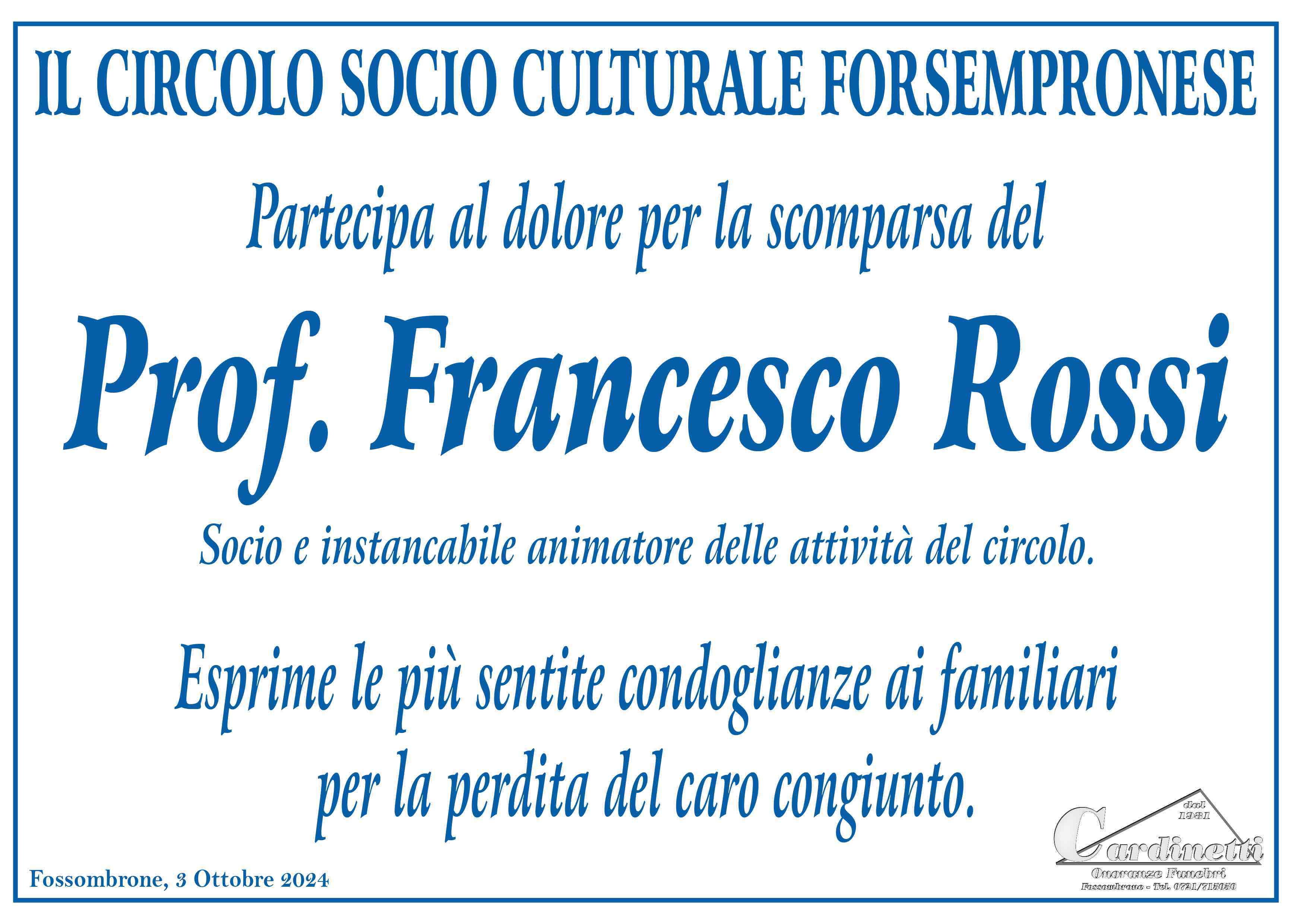 Francesco Rossi