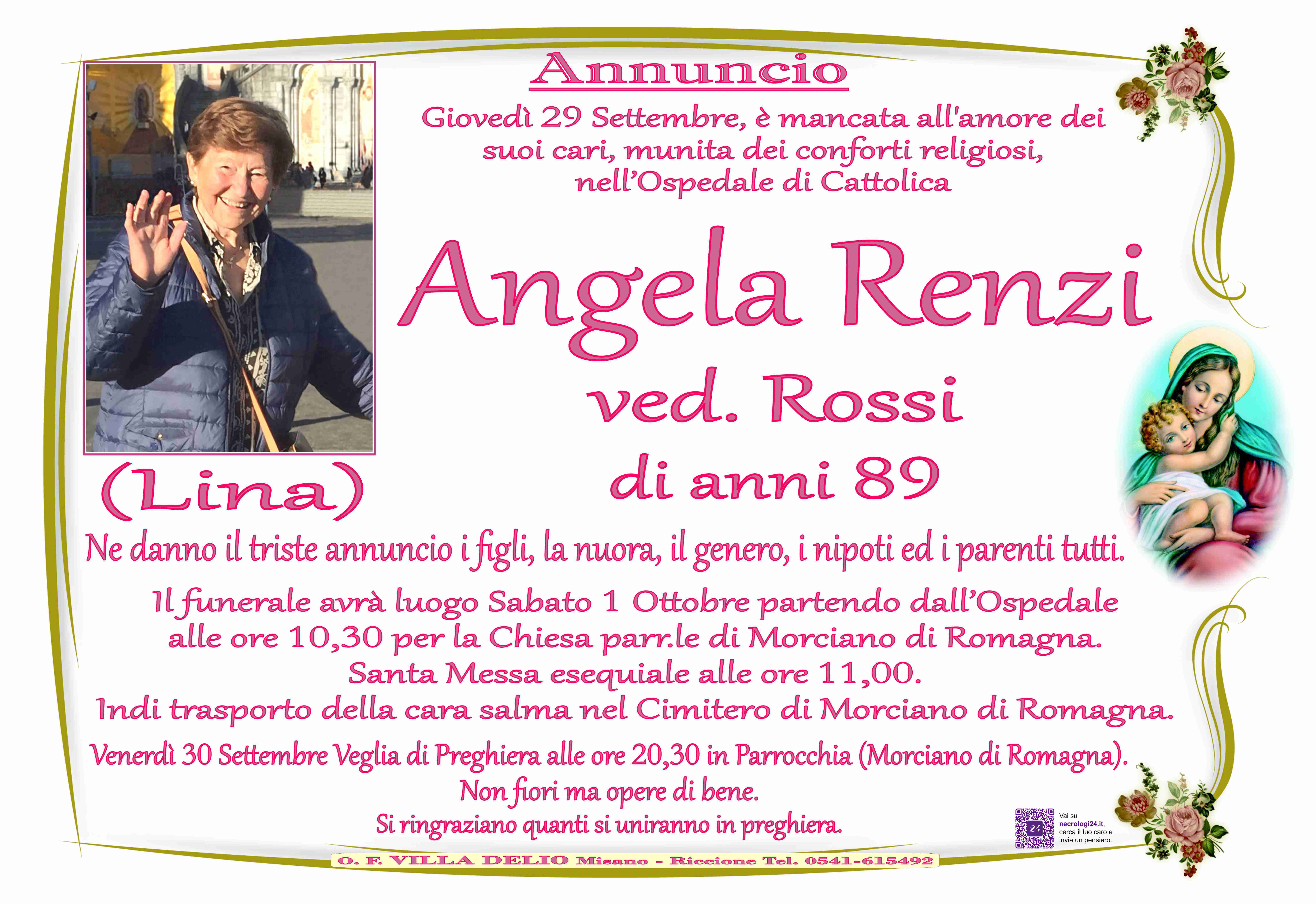 Angela (Lina) Renzi