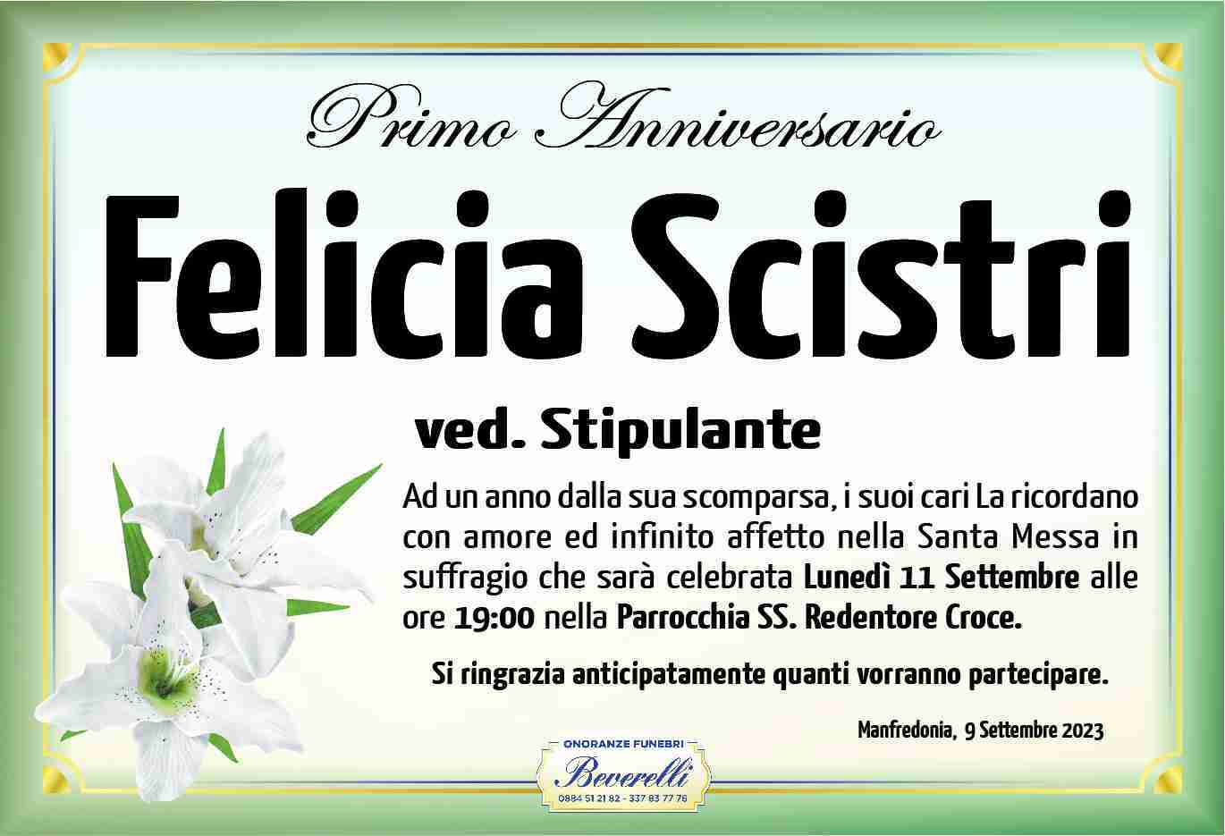Felicia Scistri