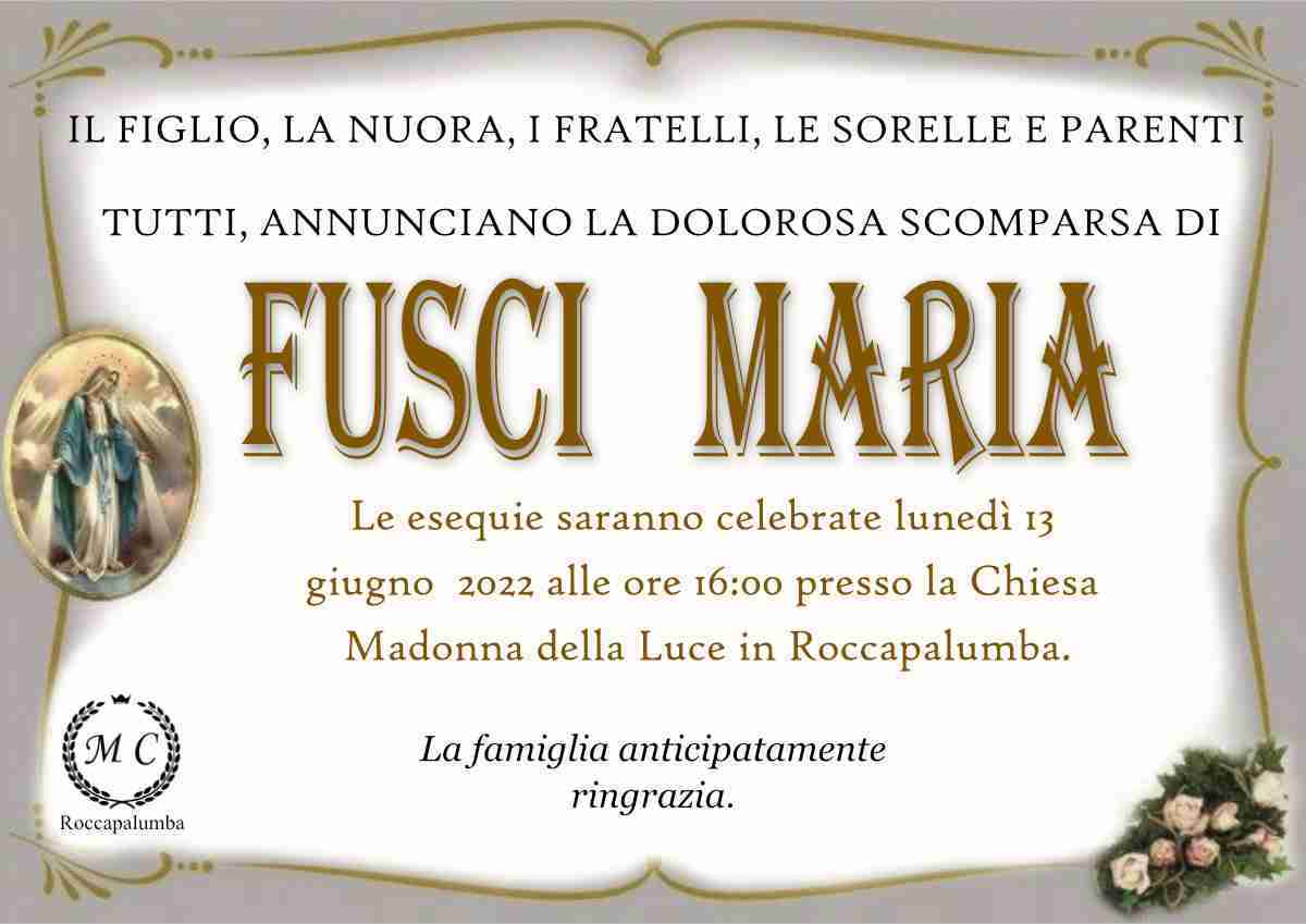 Maria Fusci