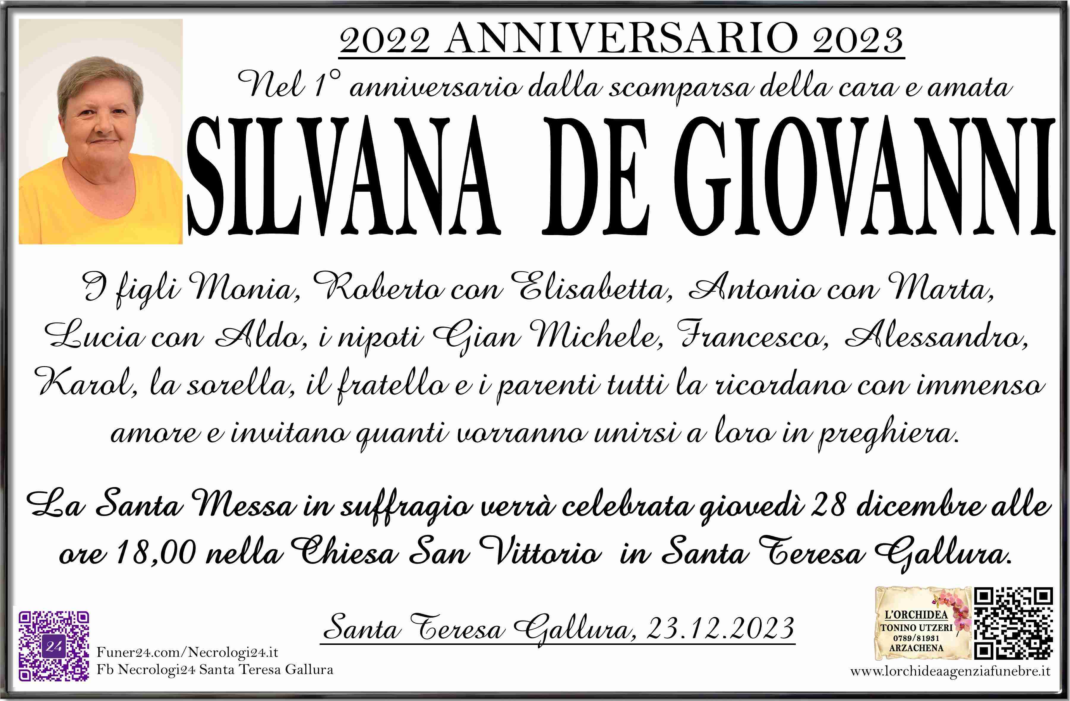 Silvana De Giovanni