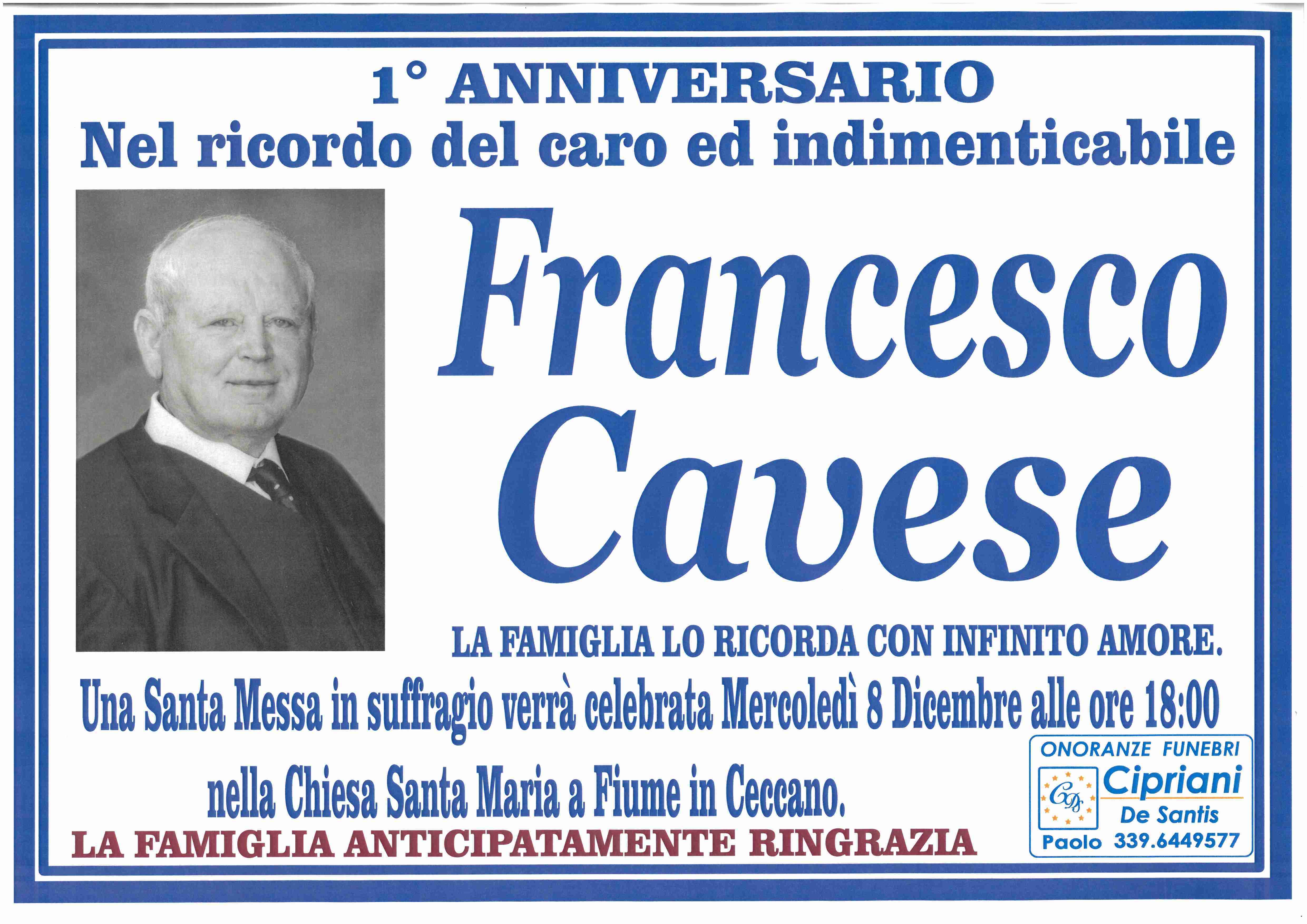 Francesco Cavese