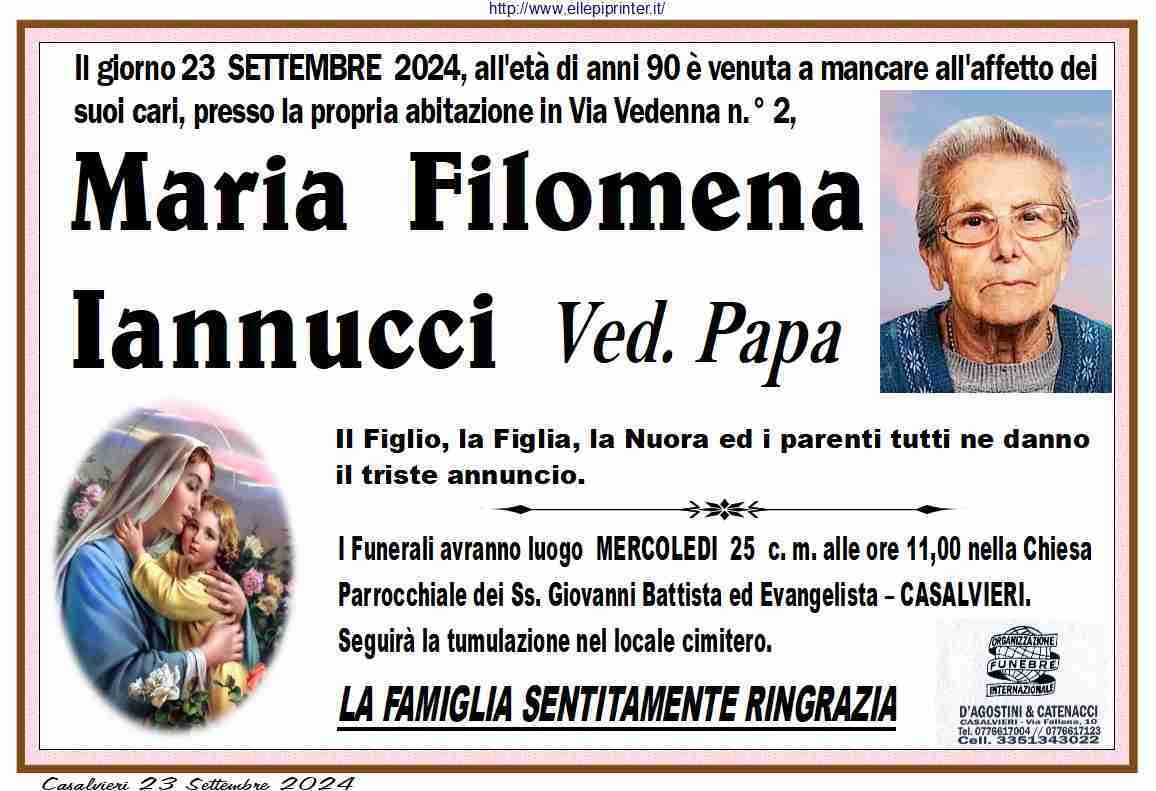 Maria Filomena Iannucci