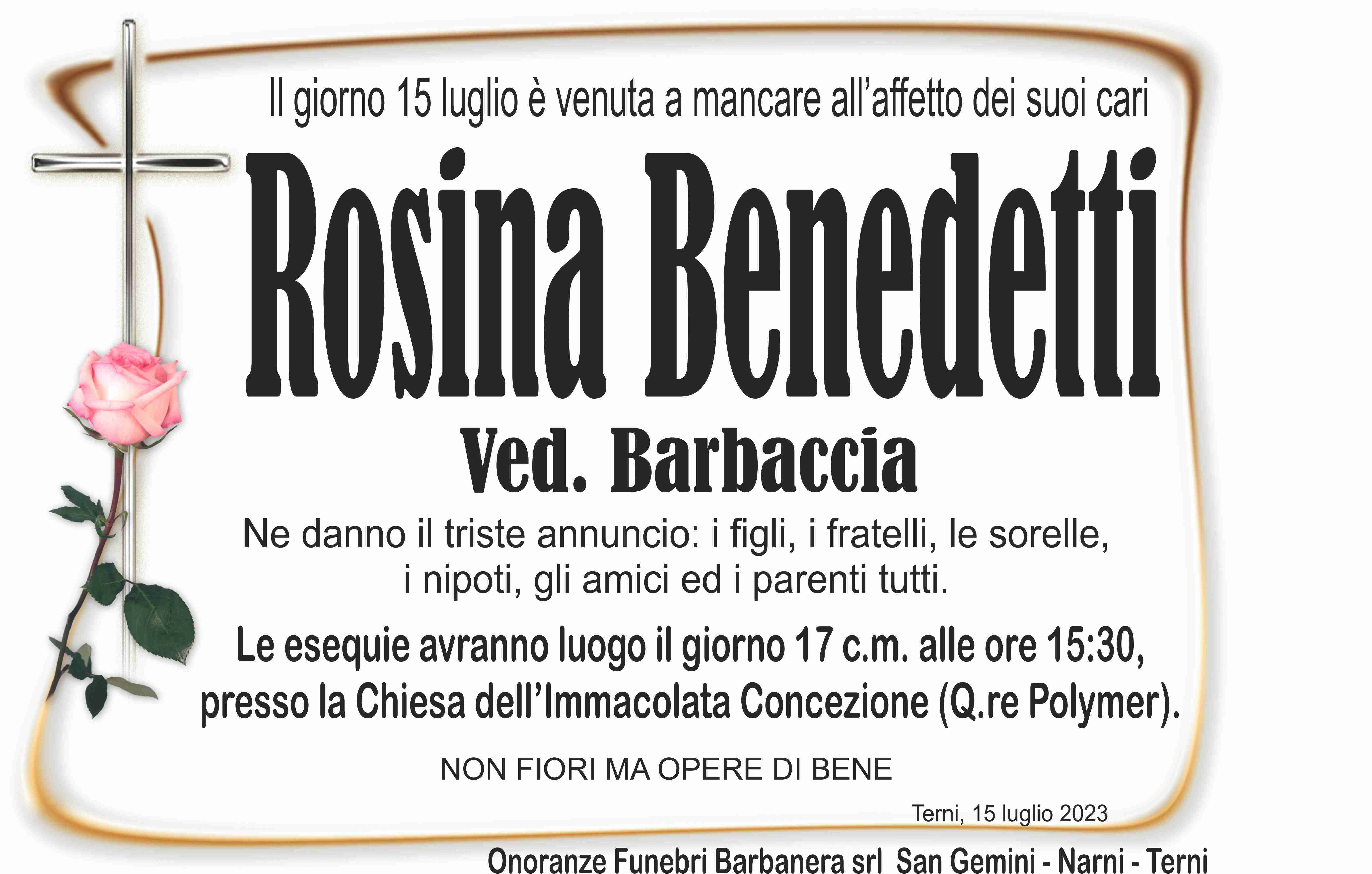 Rosina Benedetti