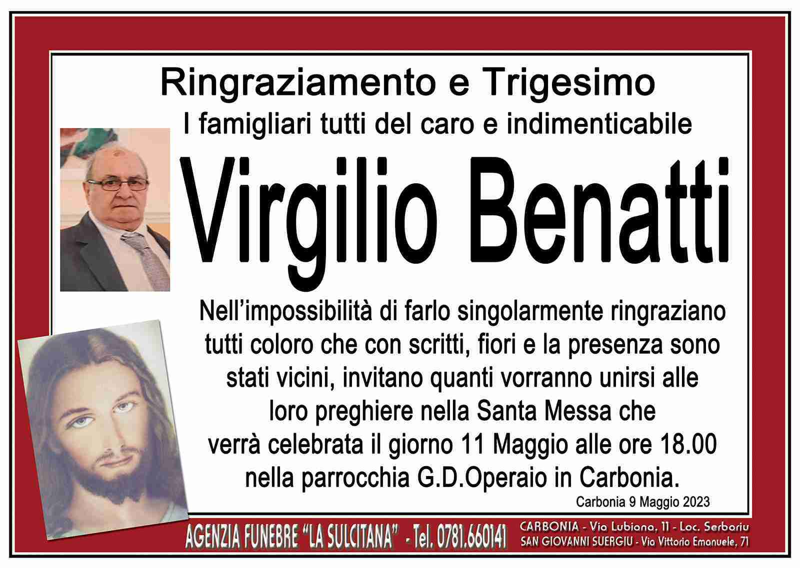 Benatti Virgilio Vincenzo