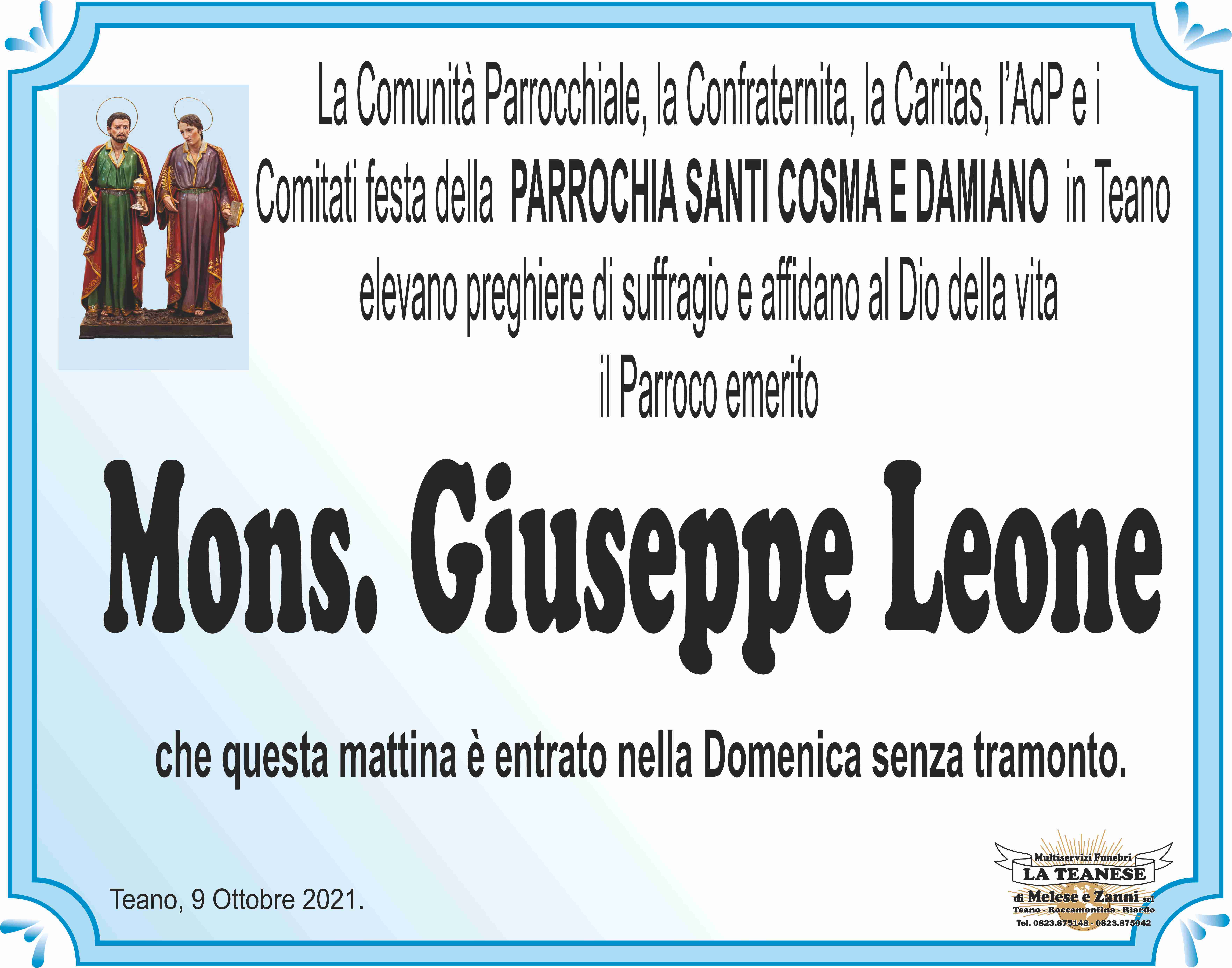 Mons. Giuseppe Leone