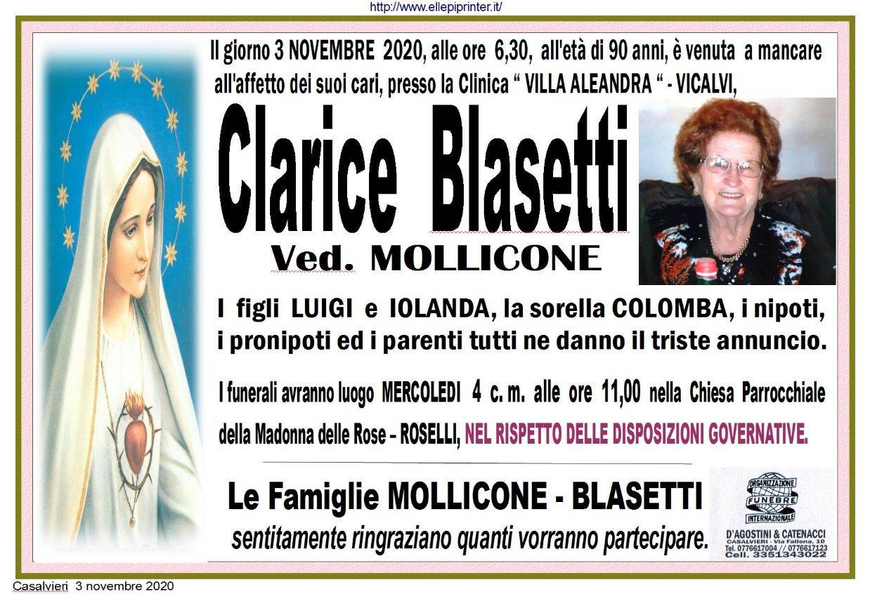 Colomba Clarice Blasetti