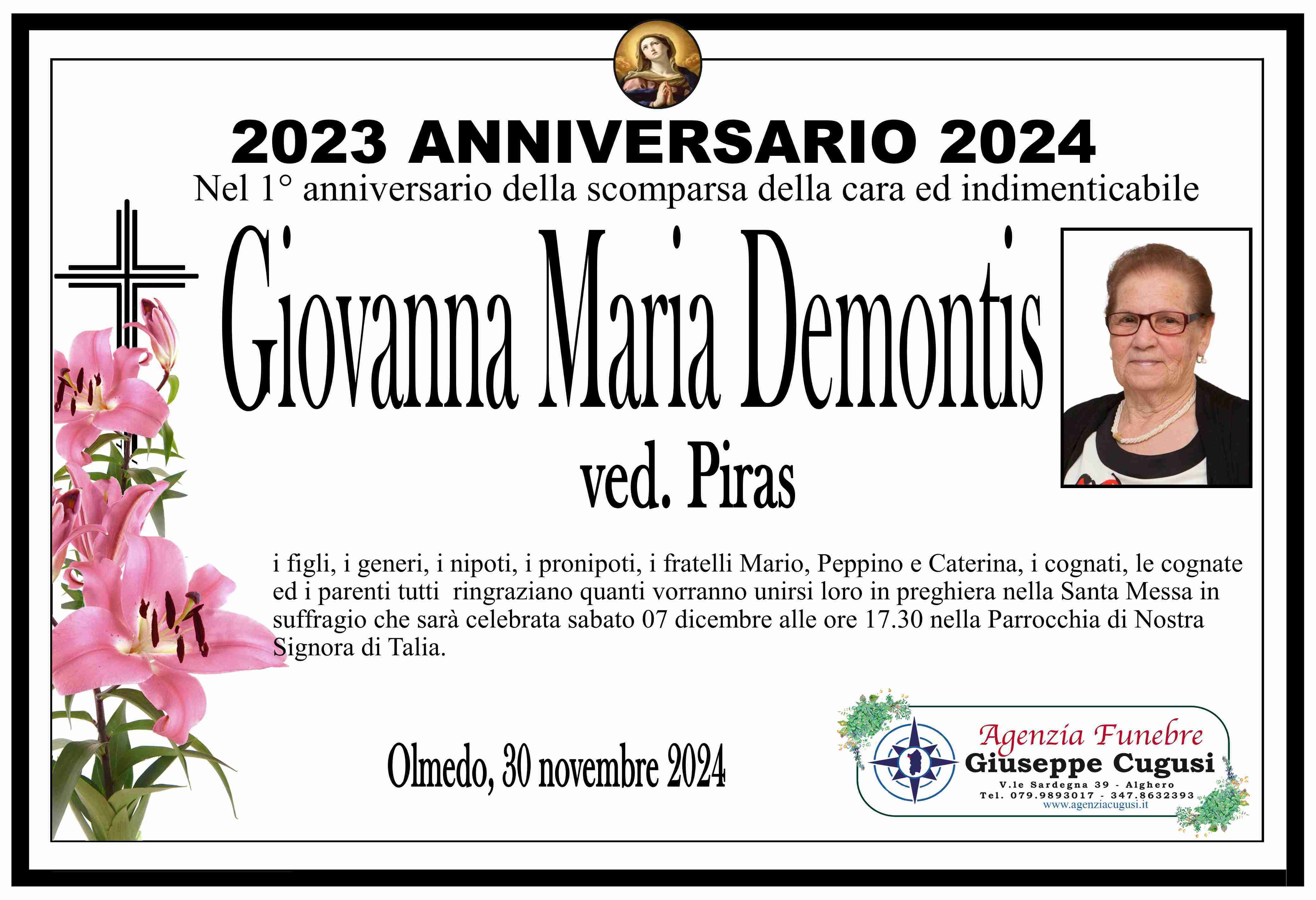 Giovanna Maria Demontis