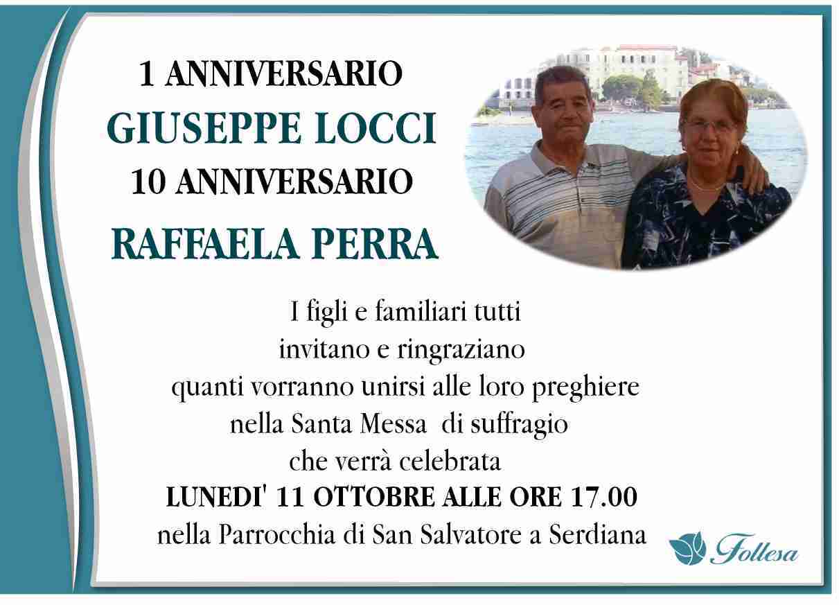 Giuseppe Locci e Raffaela Perra