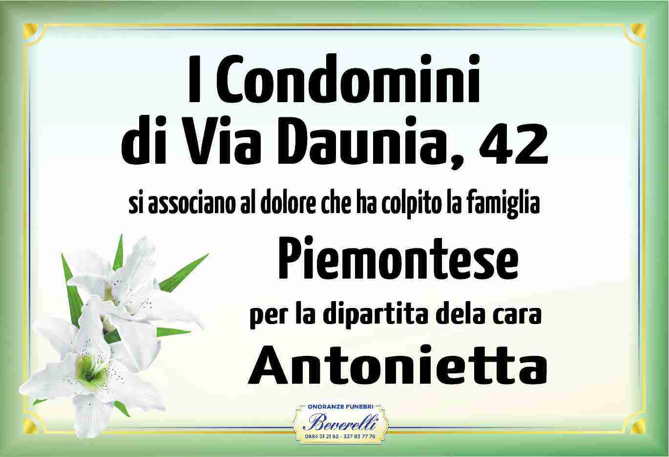 Antonietta Piemontese