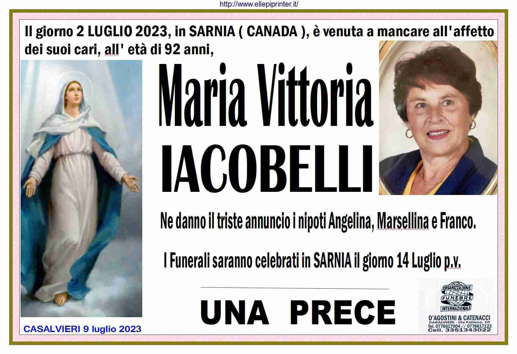Maria Vittoria Iacobelli