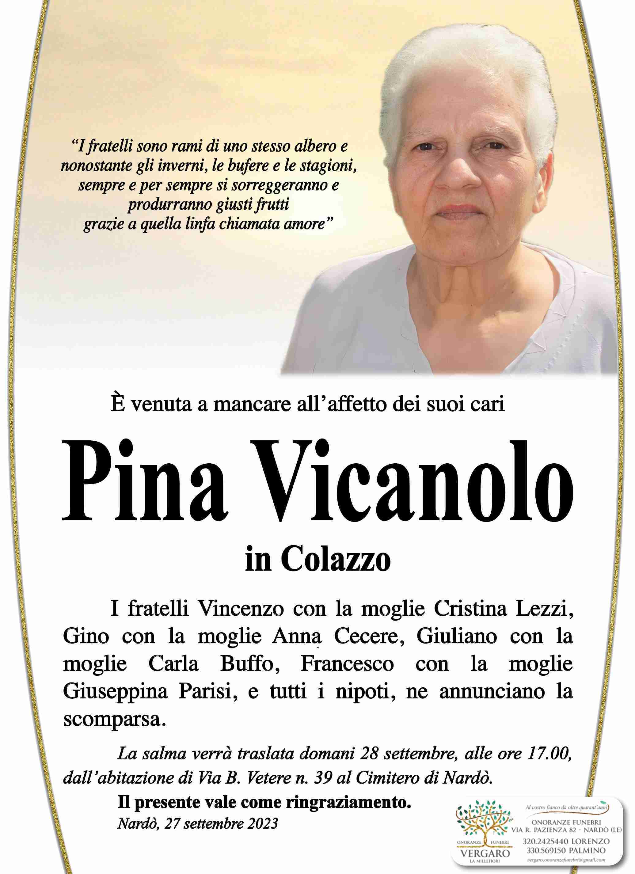 Pina Vicanolo