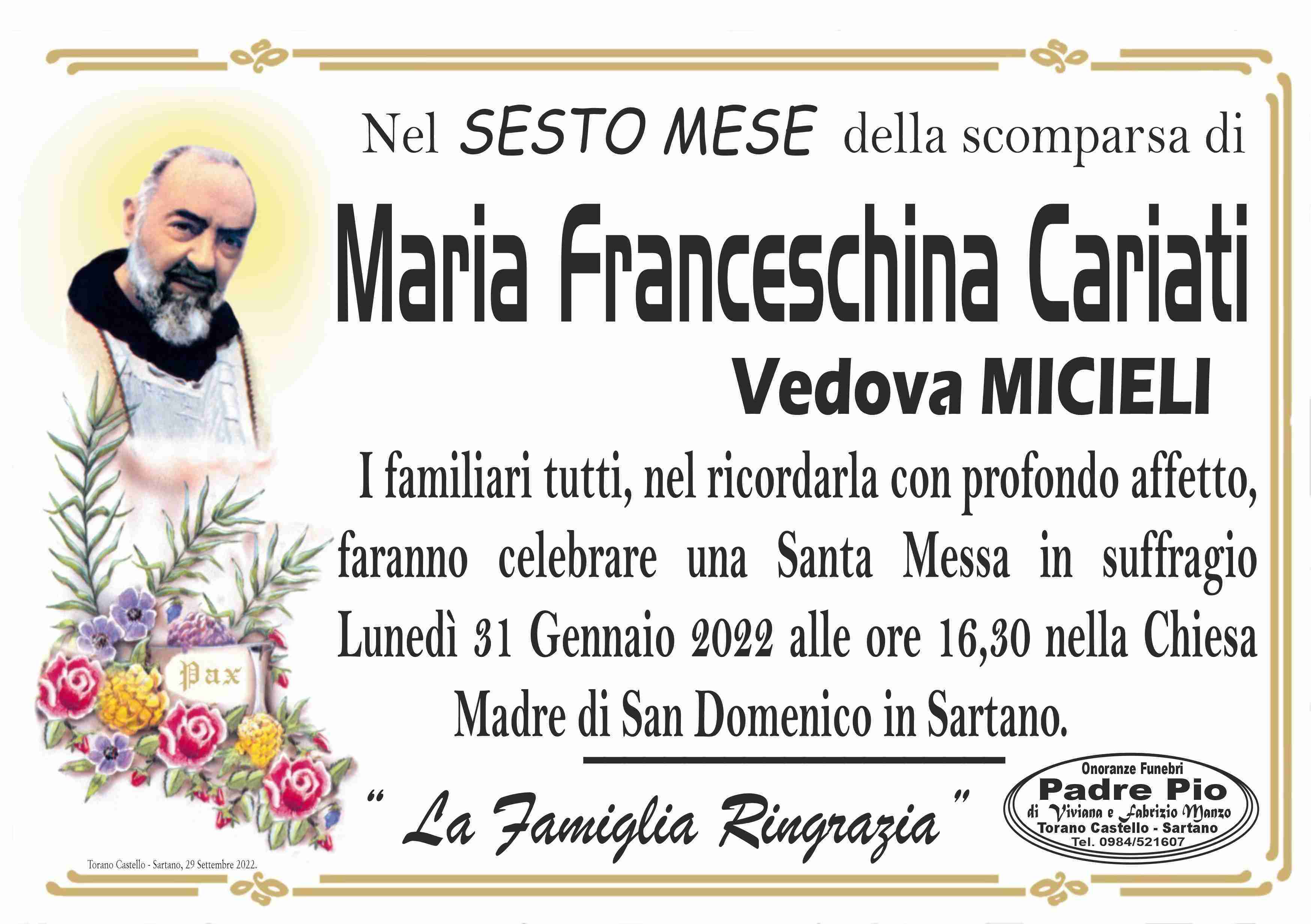 Maria Franceschina Cariati