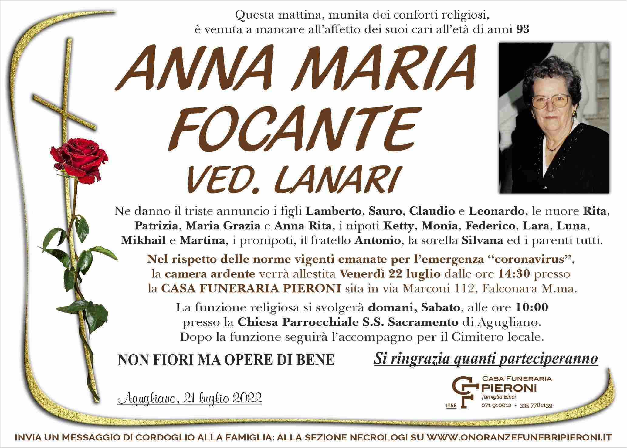 Anna Maria Focante