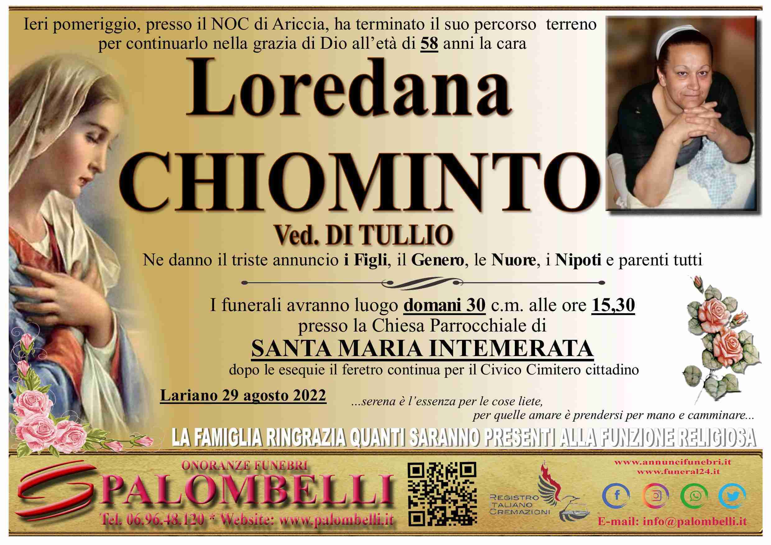 Loredana Chiominto