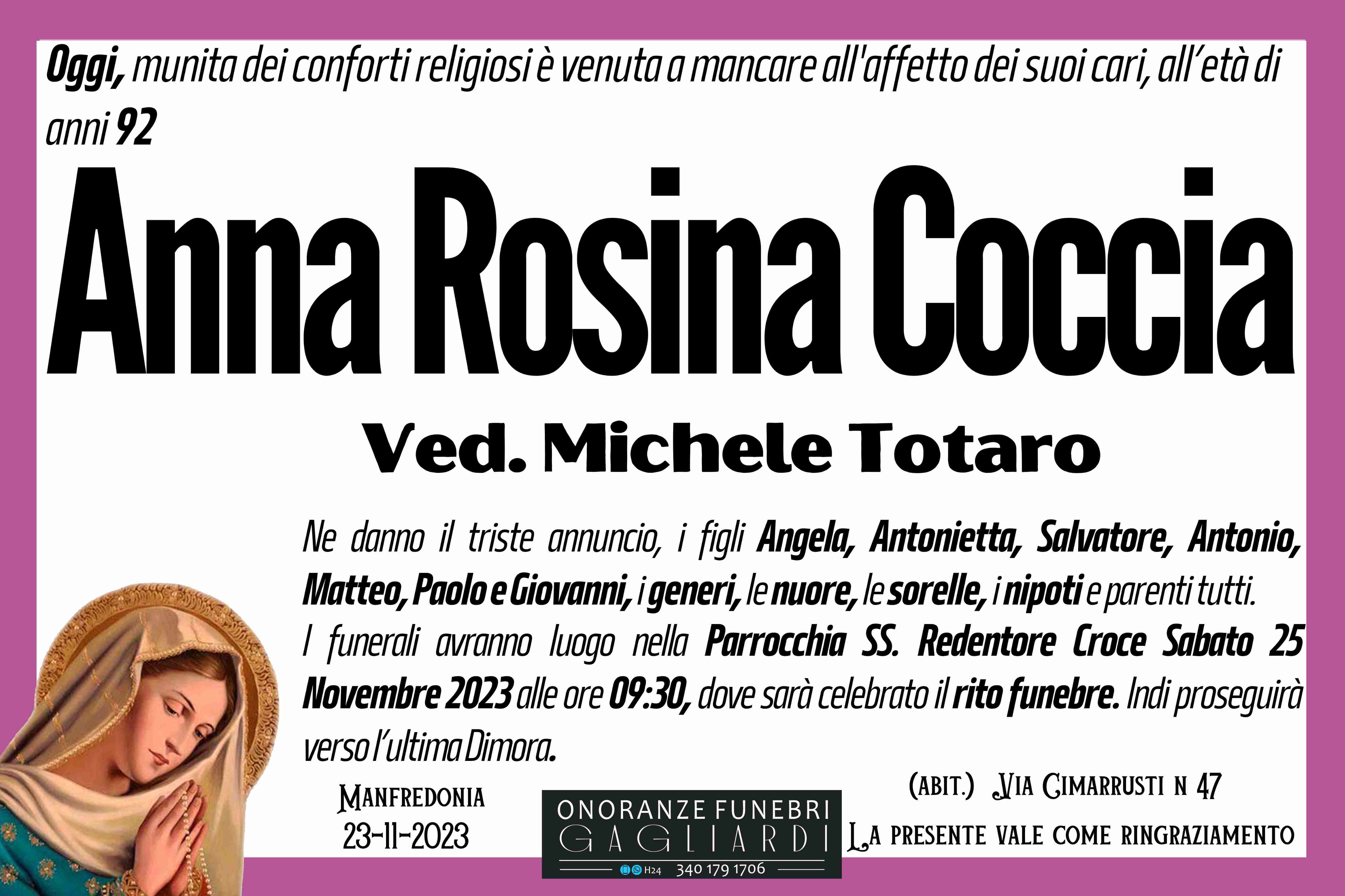 Anna Rosina Coccia