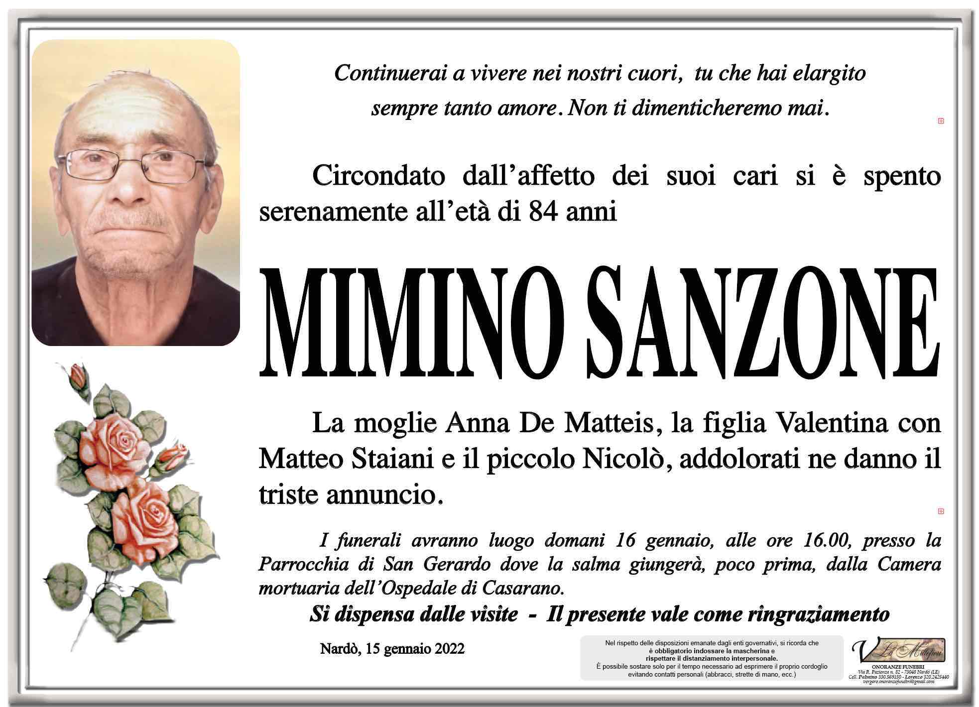 Mimino Sanzone