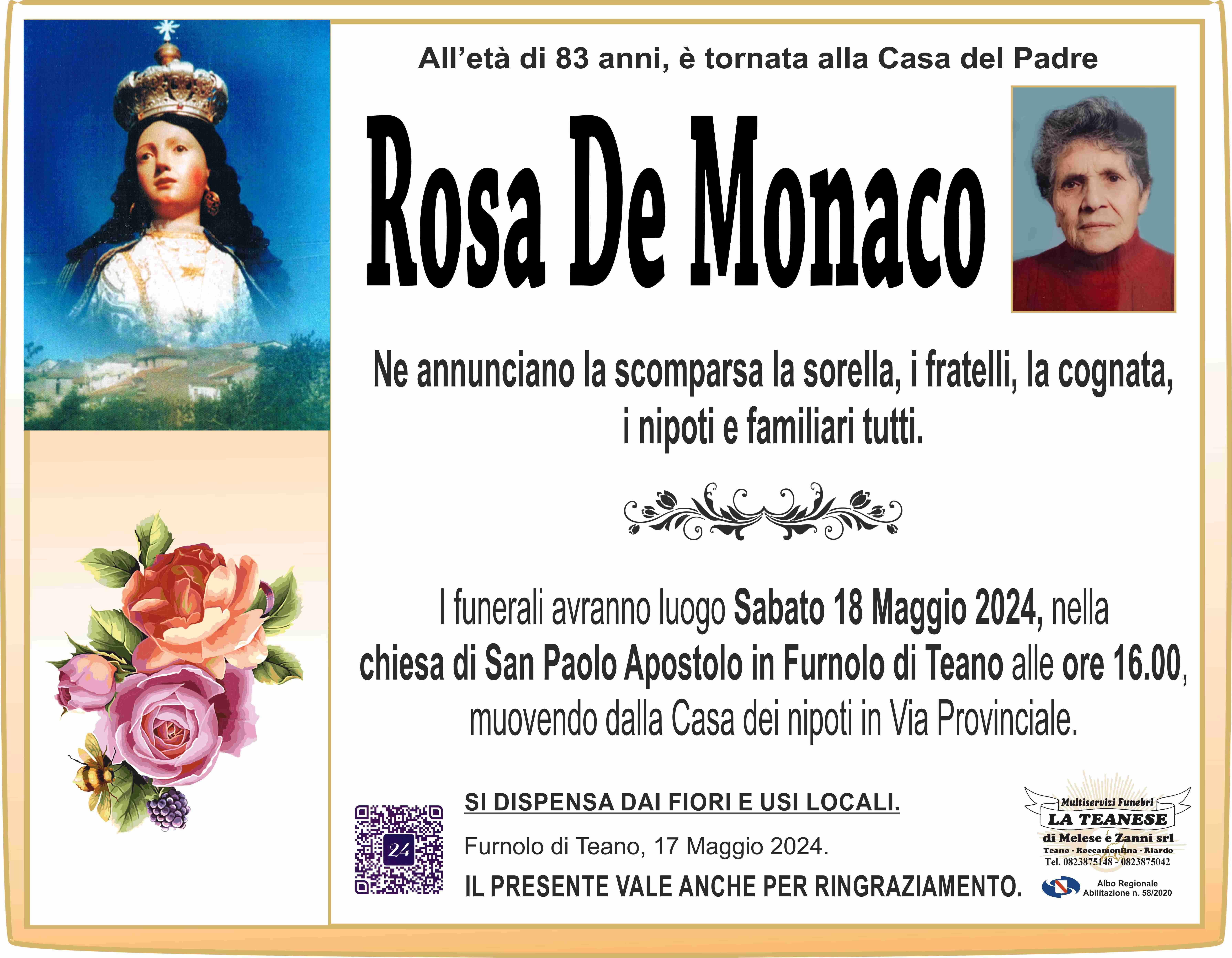 Rosa De Monaco