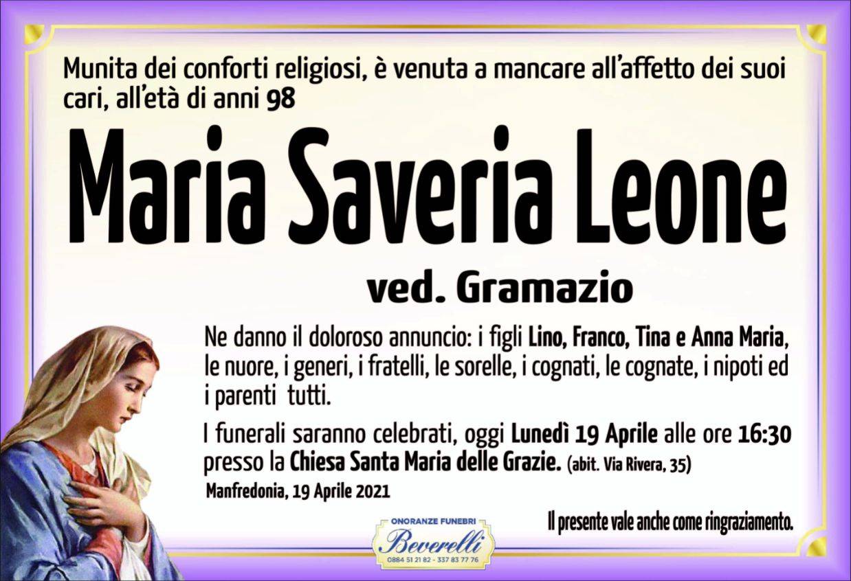 Maria Saveria Leone