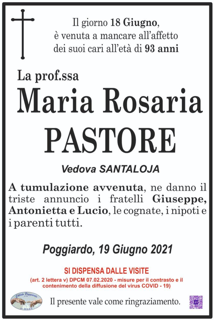 Maria Rosaria Pastore
