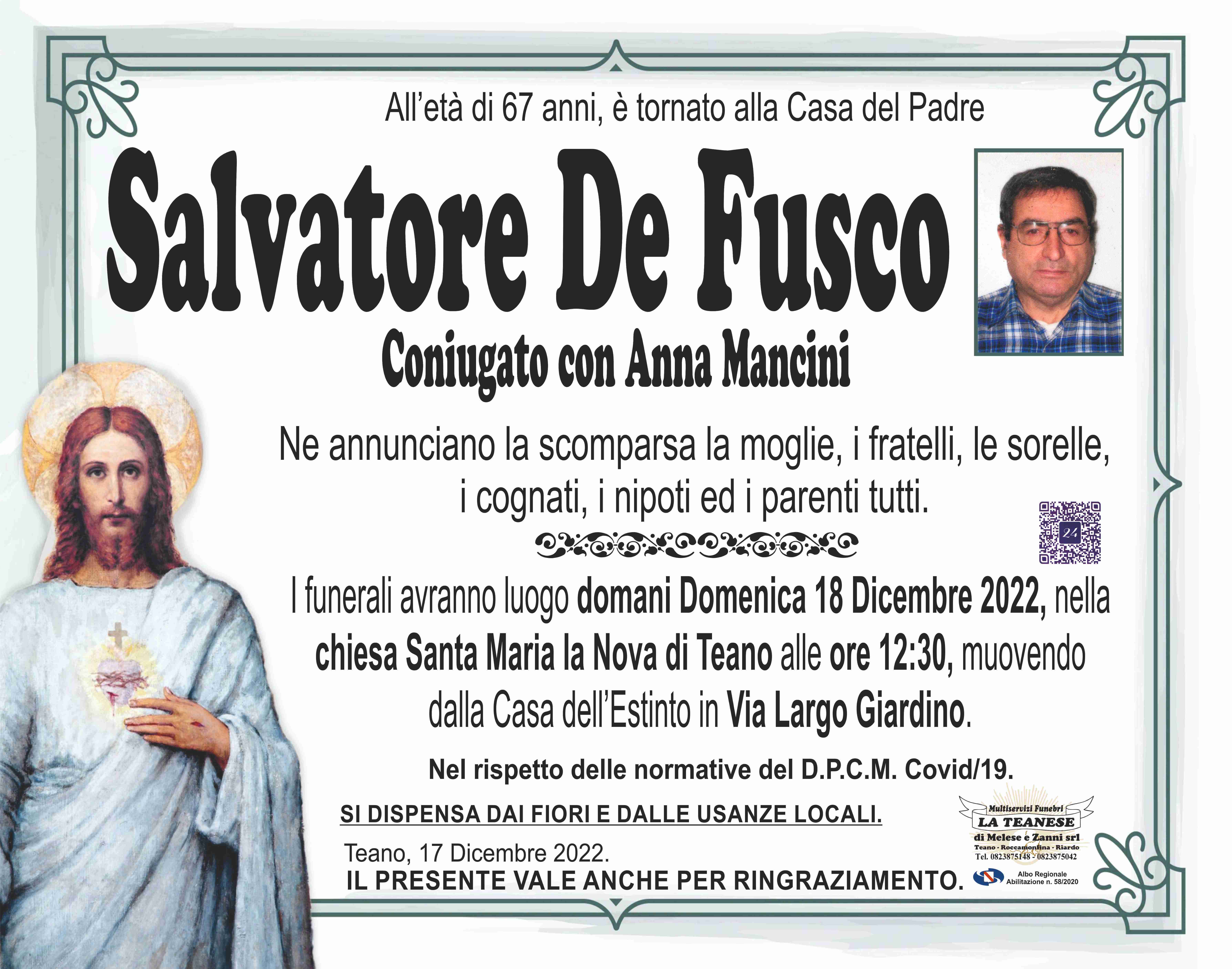 Salvatore De Fusco