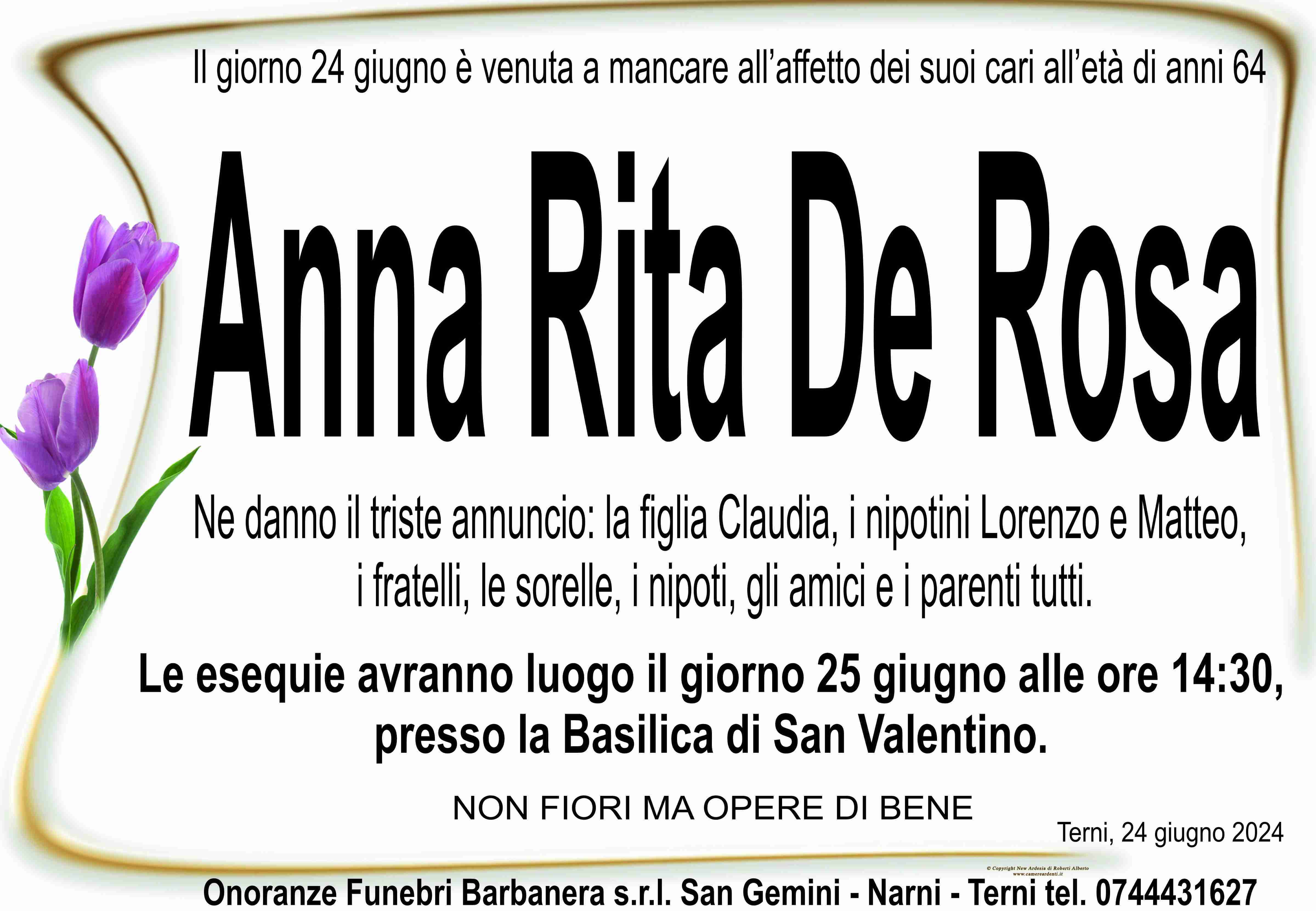 Anna Rita De Rosa