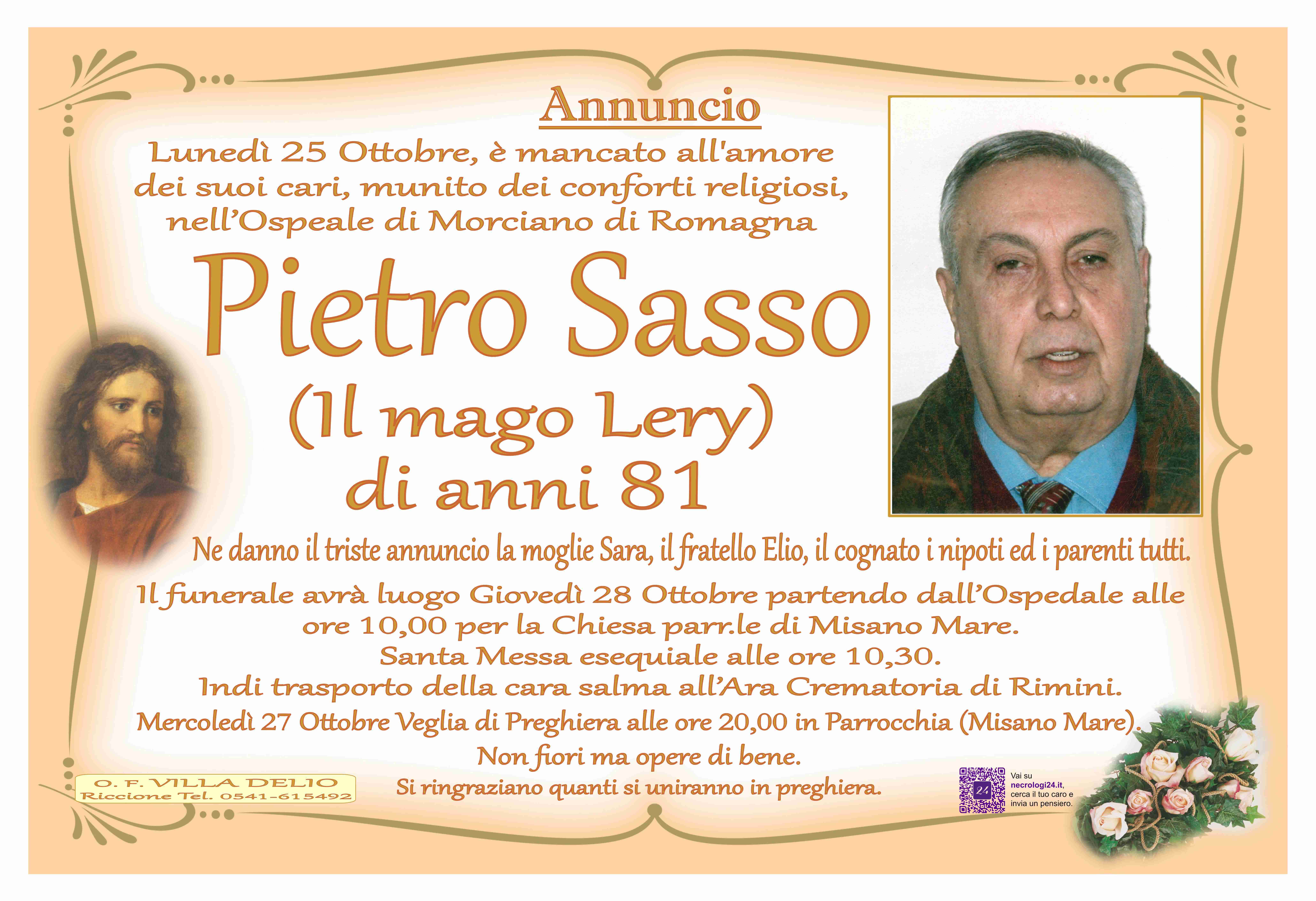 Pietro Sasso (Il mago Lery)