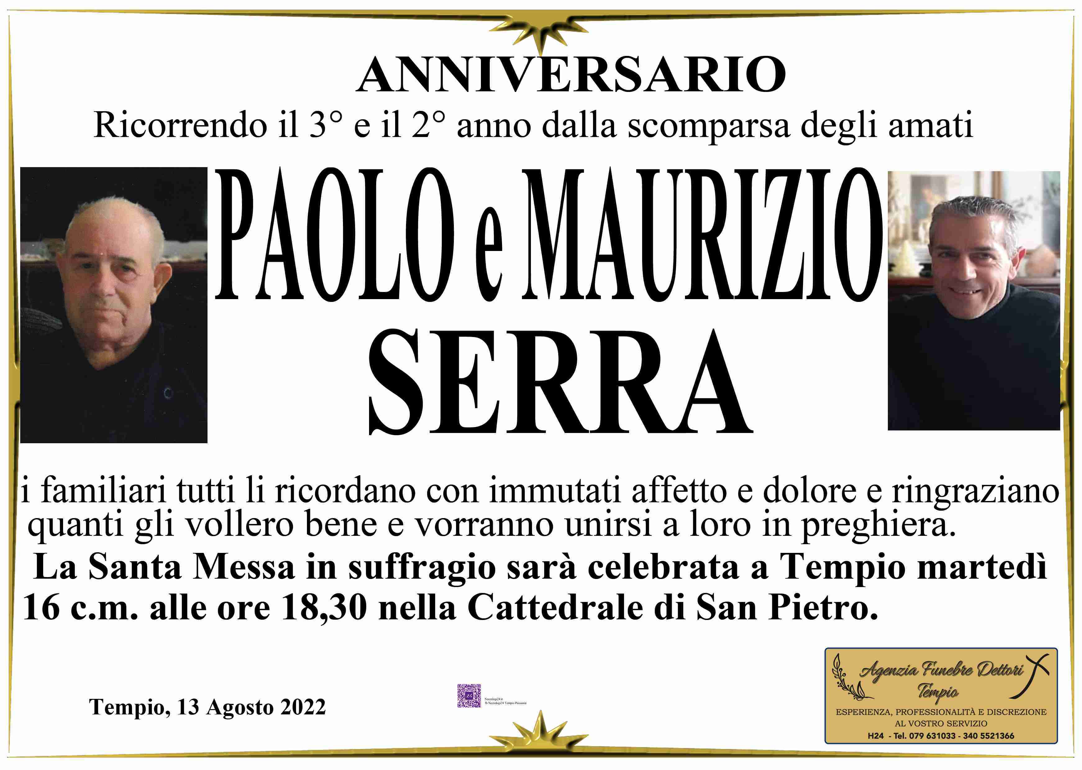 Paolo Serra e Maurizio Serra