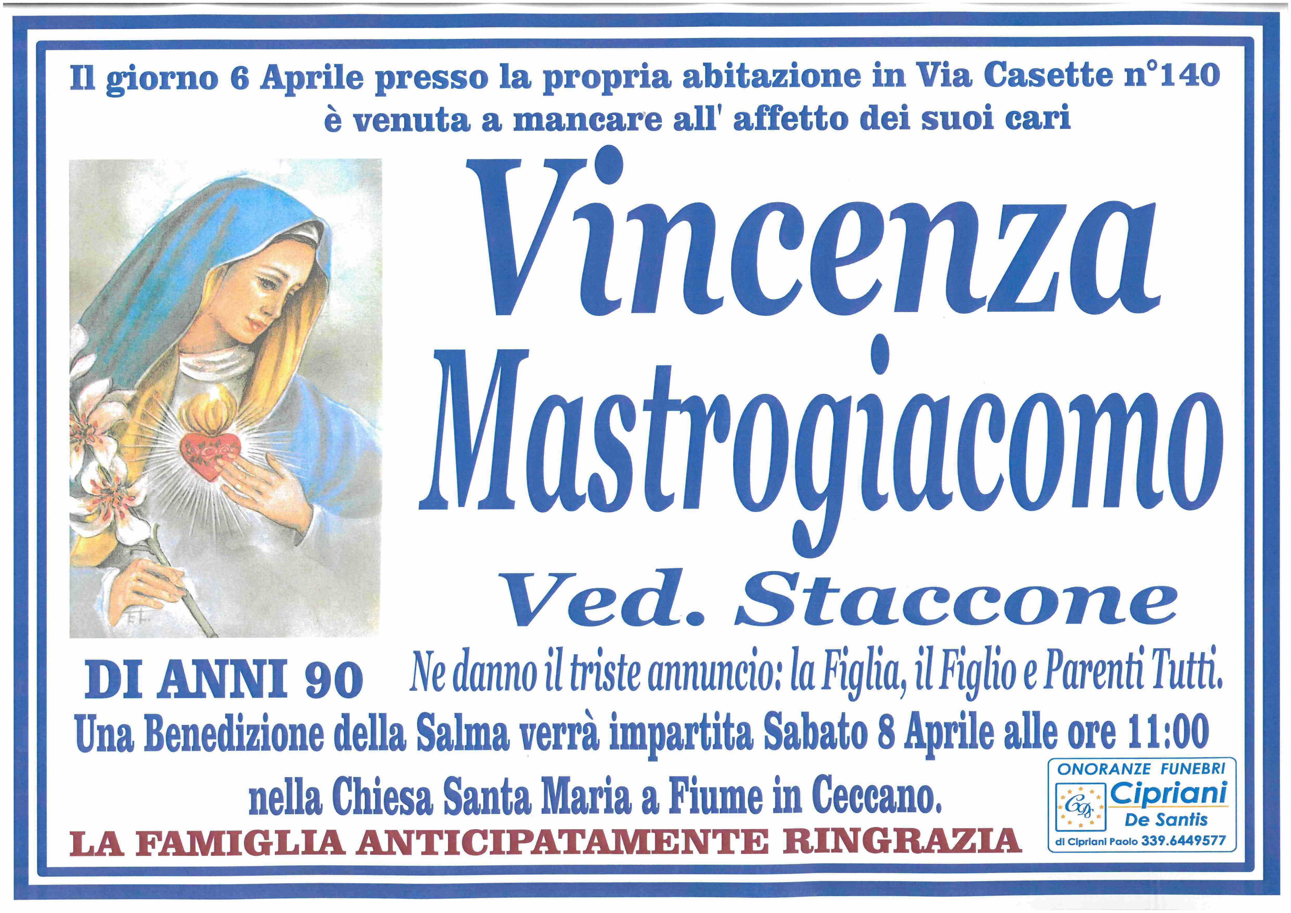 Vincenza Mastrogiacomo