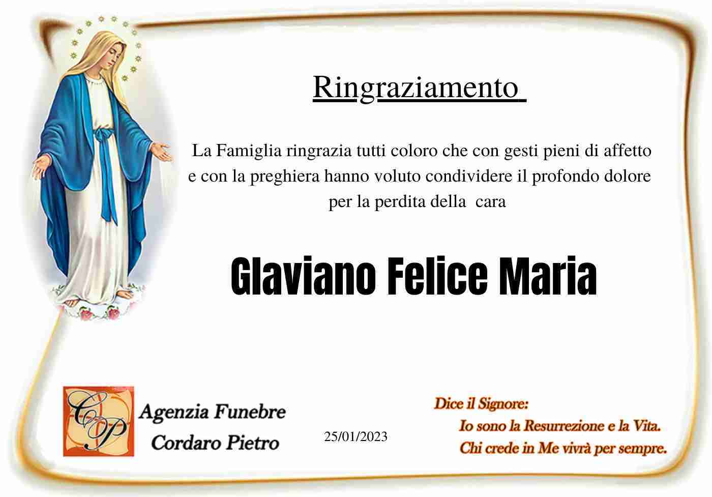 Glaviano Felice Maria