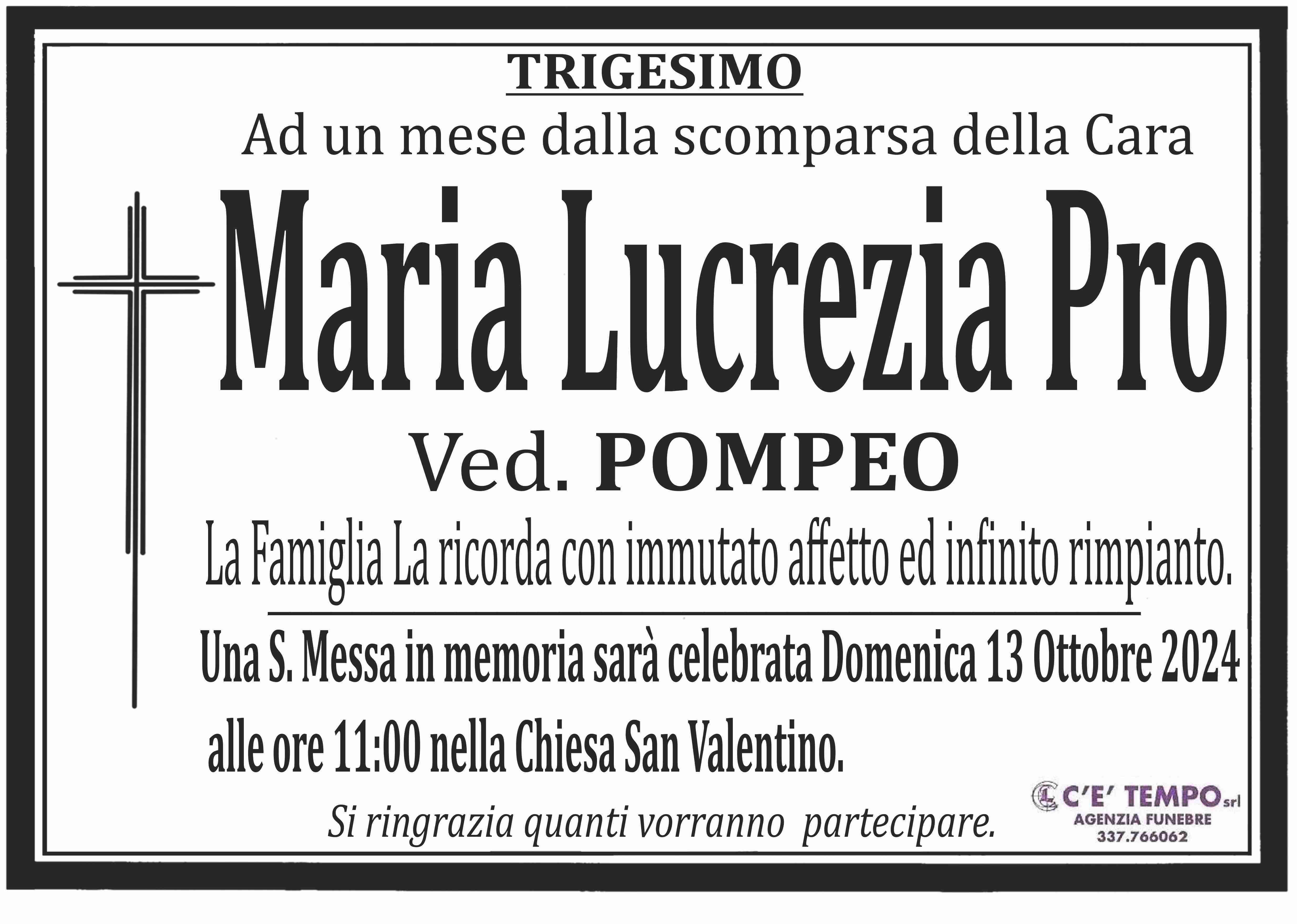 Maria Lucrezia Pro