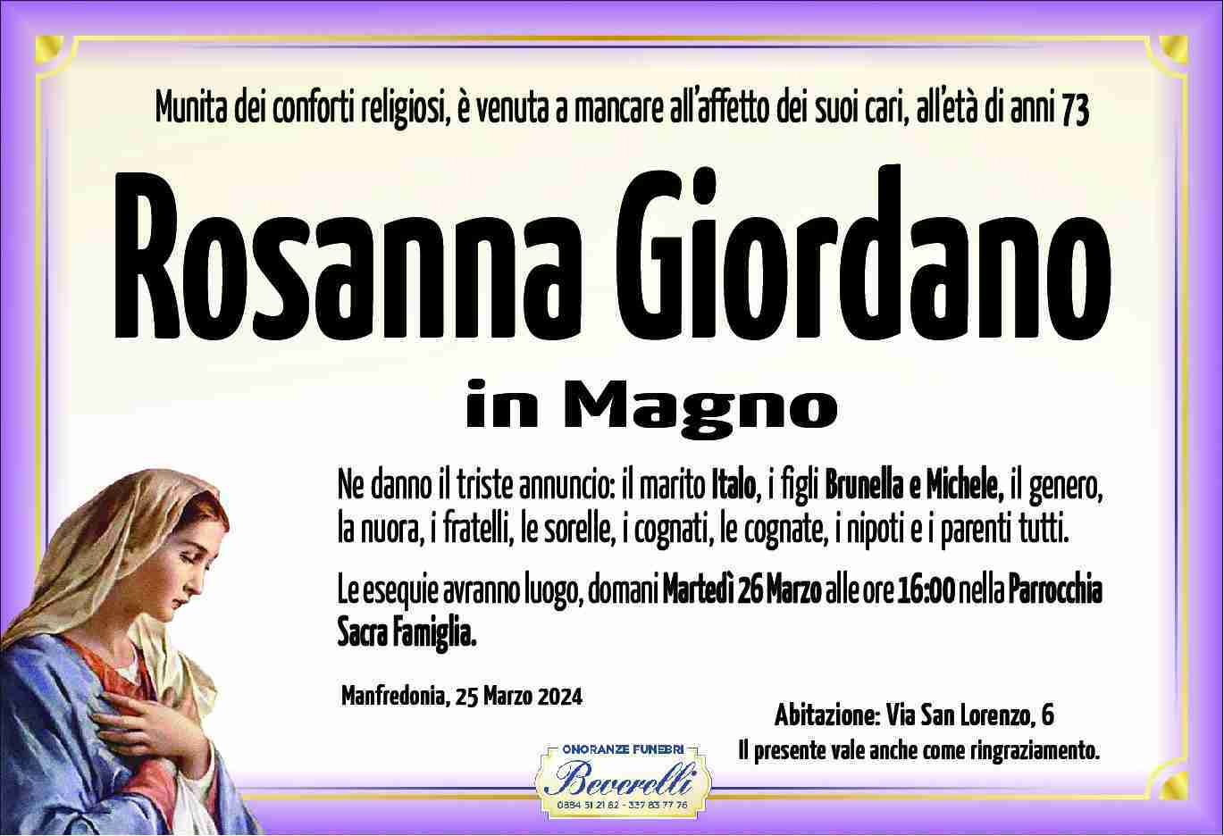 Rosanna Giordano