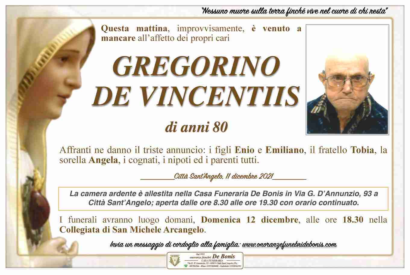Gregorino De Vincentiis