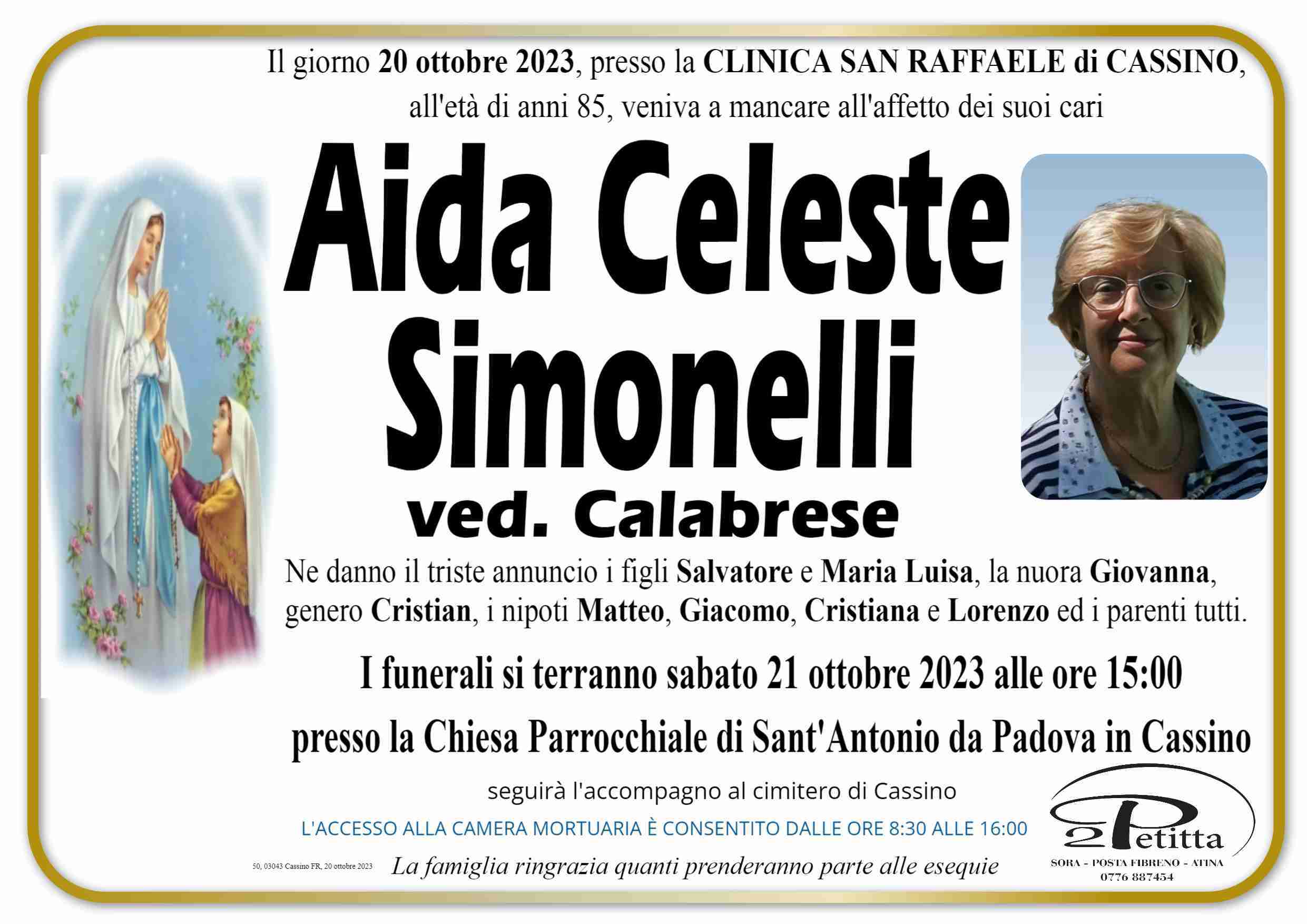 Aida Celeste Simonelli