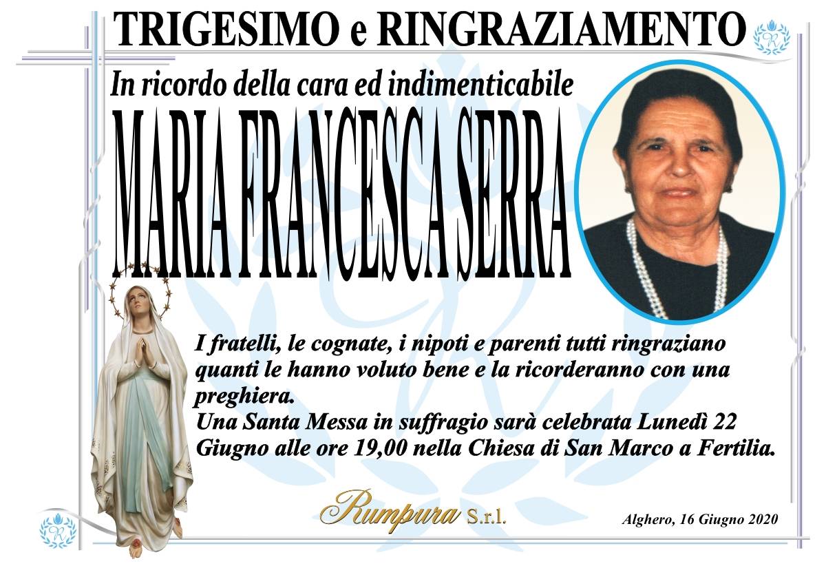 Maria Francesca Serra