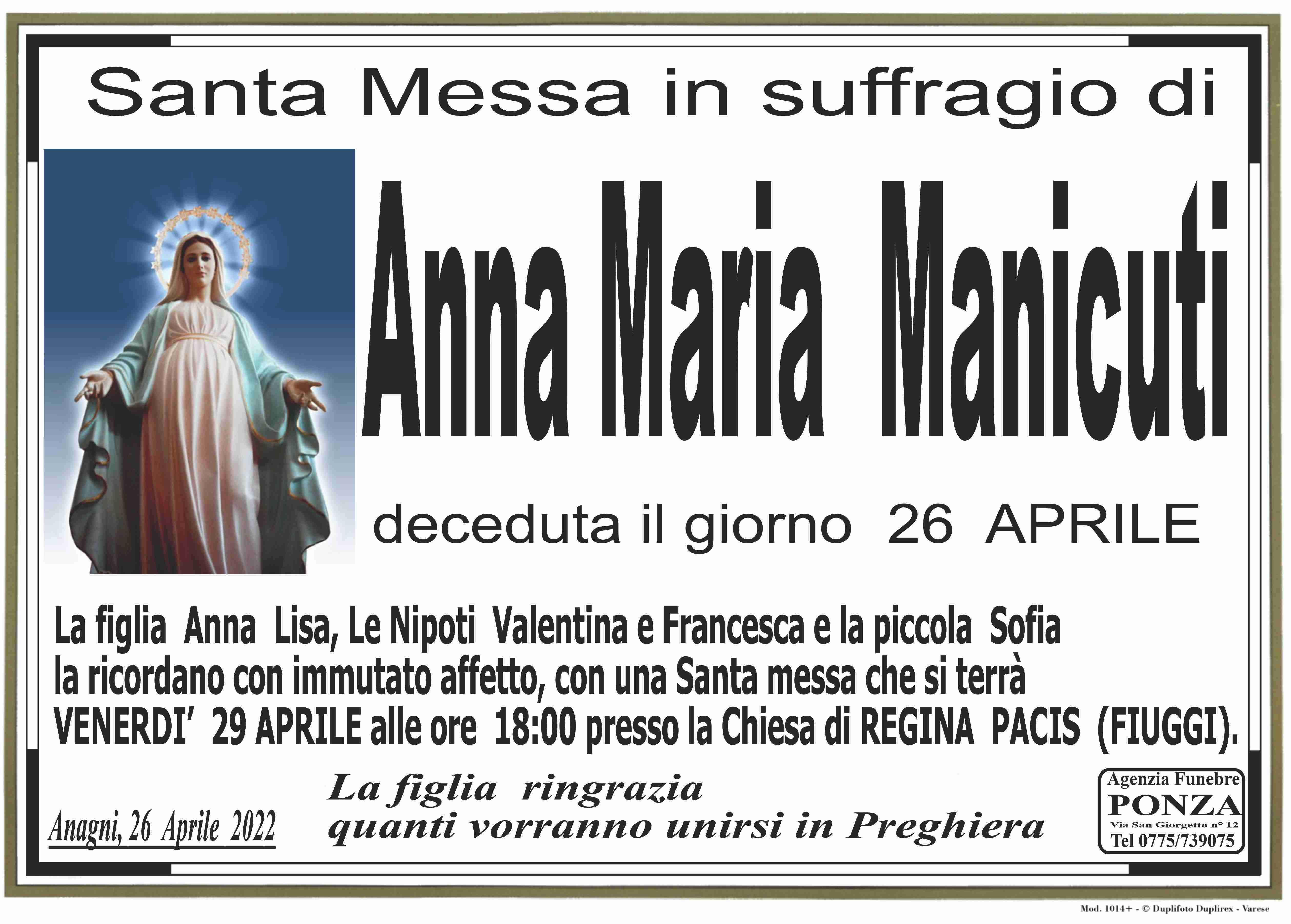 Anna Maria Manicuti