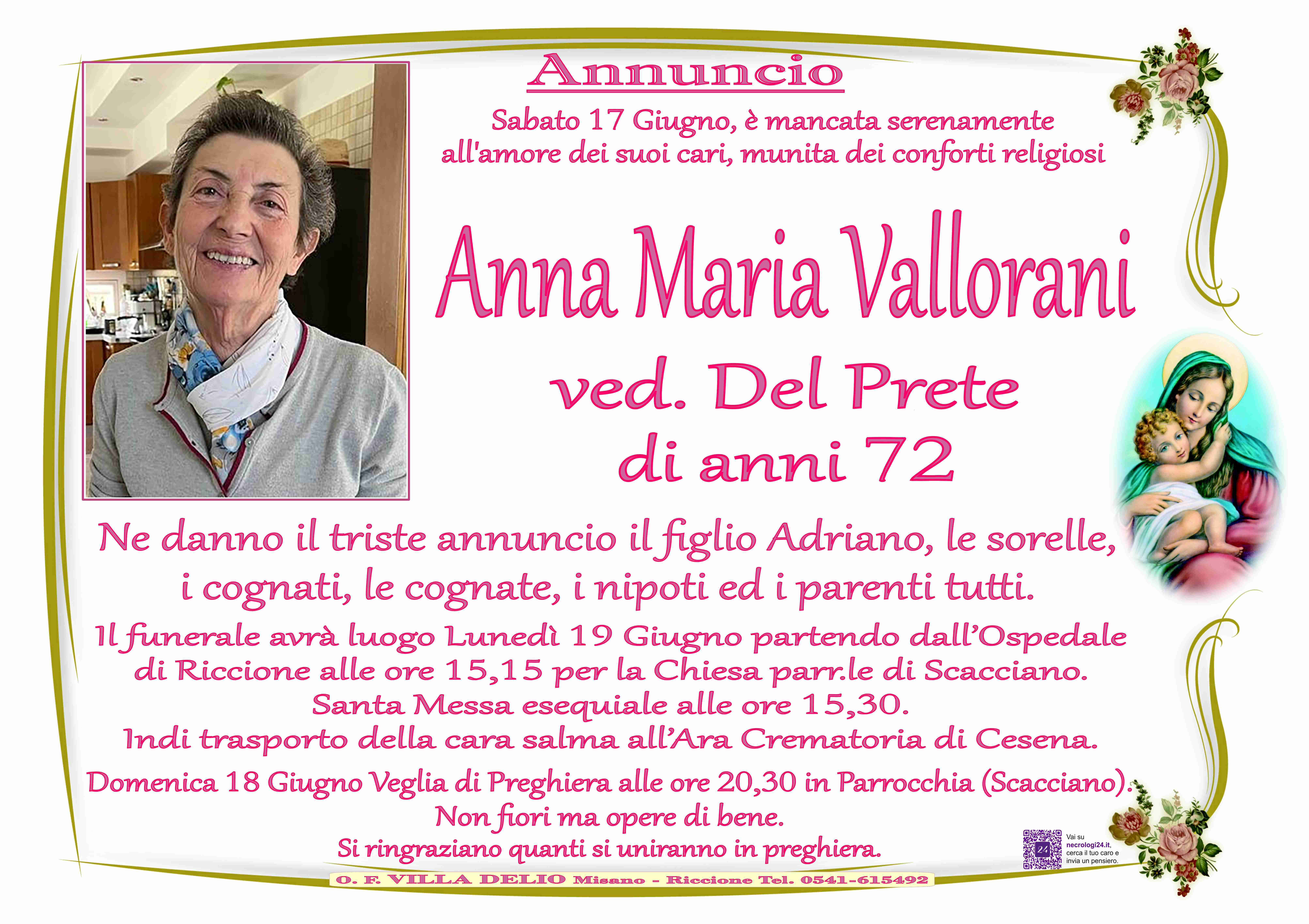 Anna Maria Vallorani