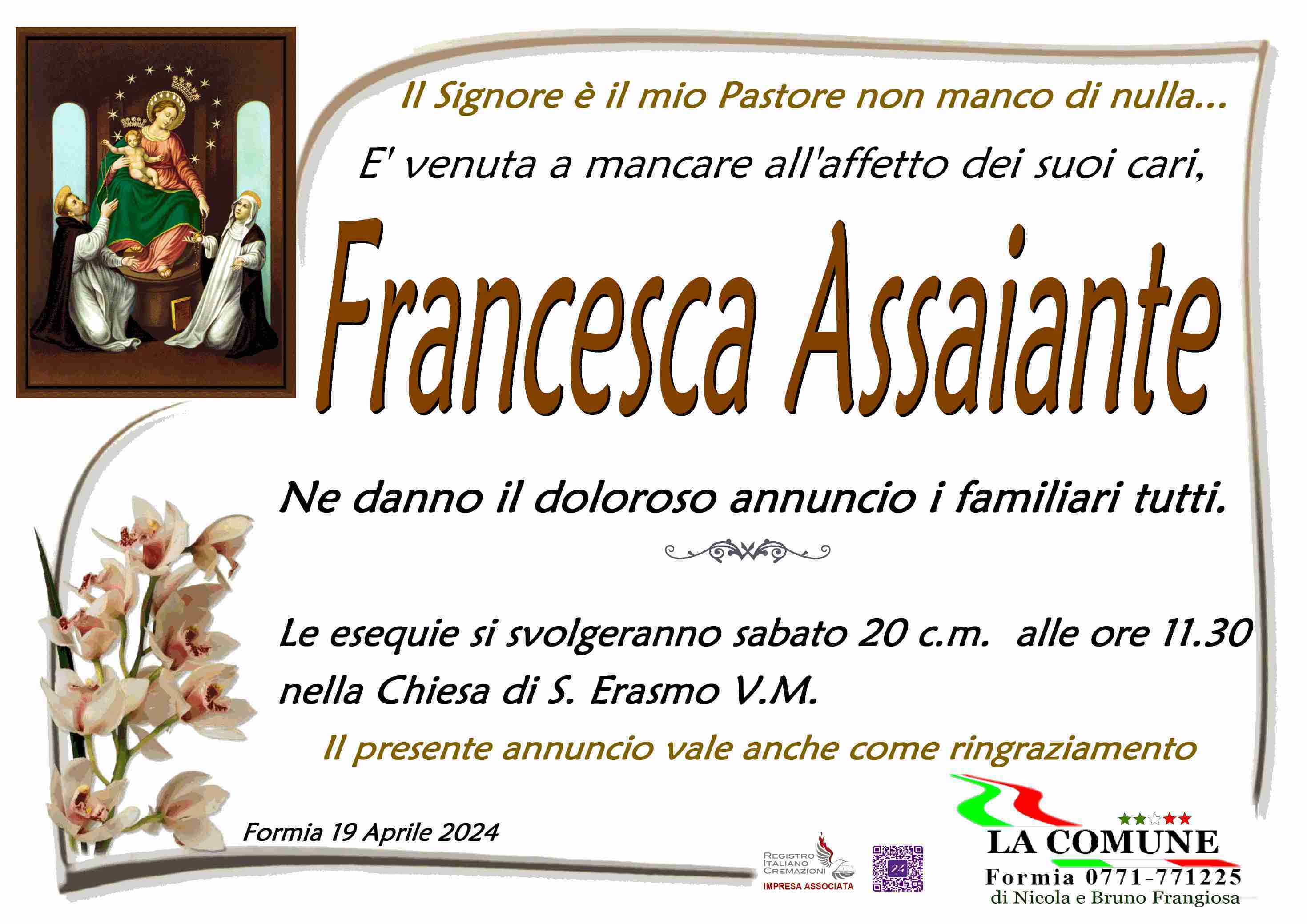 Francesca Assaiante