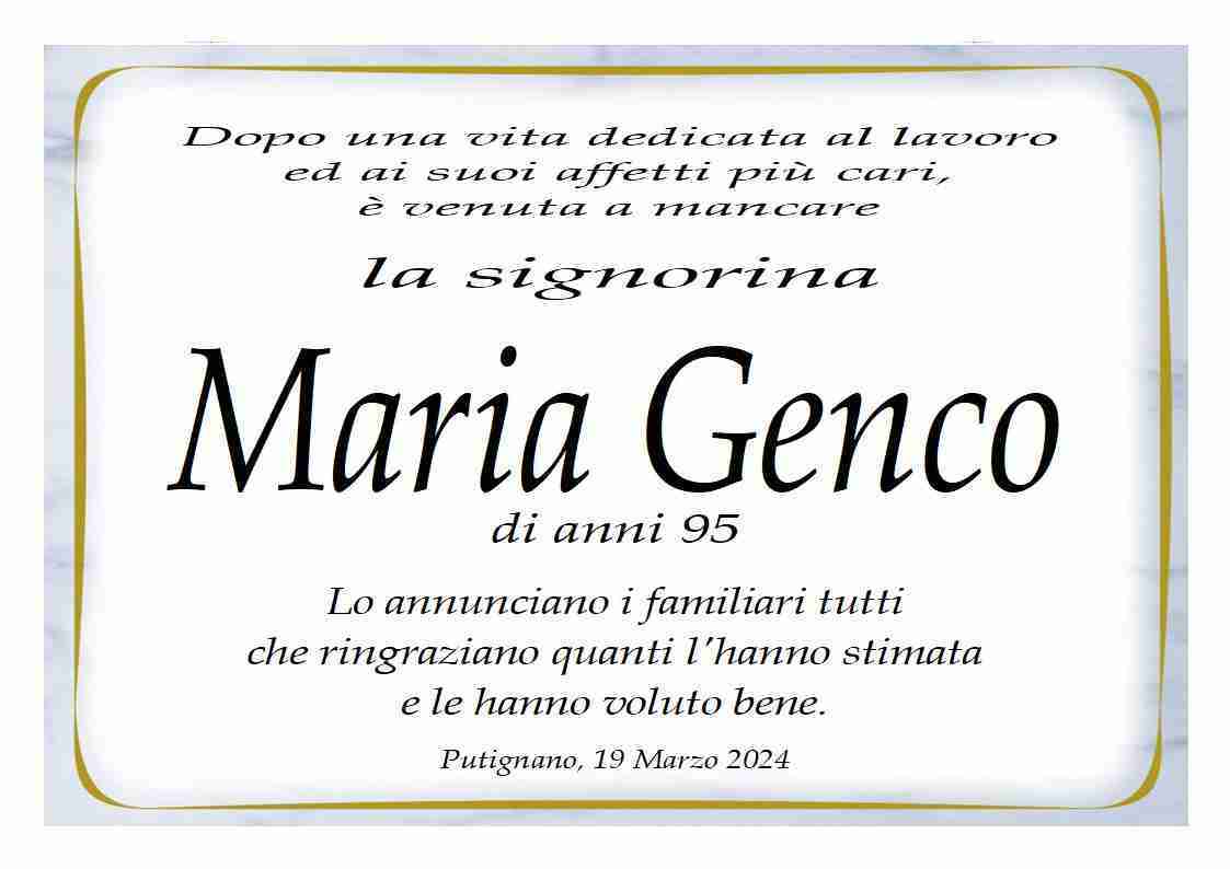 Maria Genco