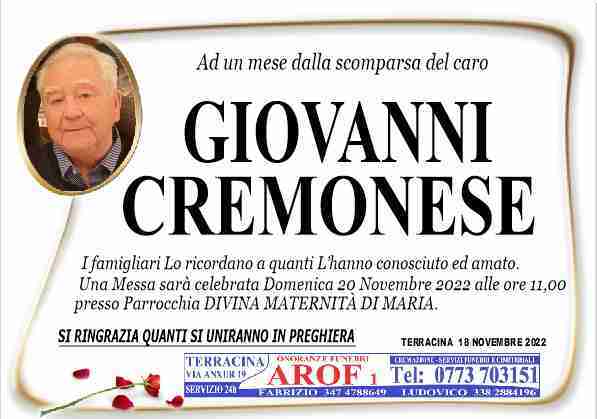 Giovanni Cremonese