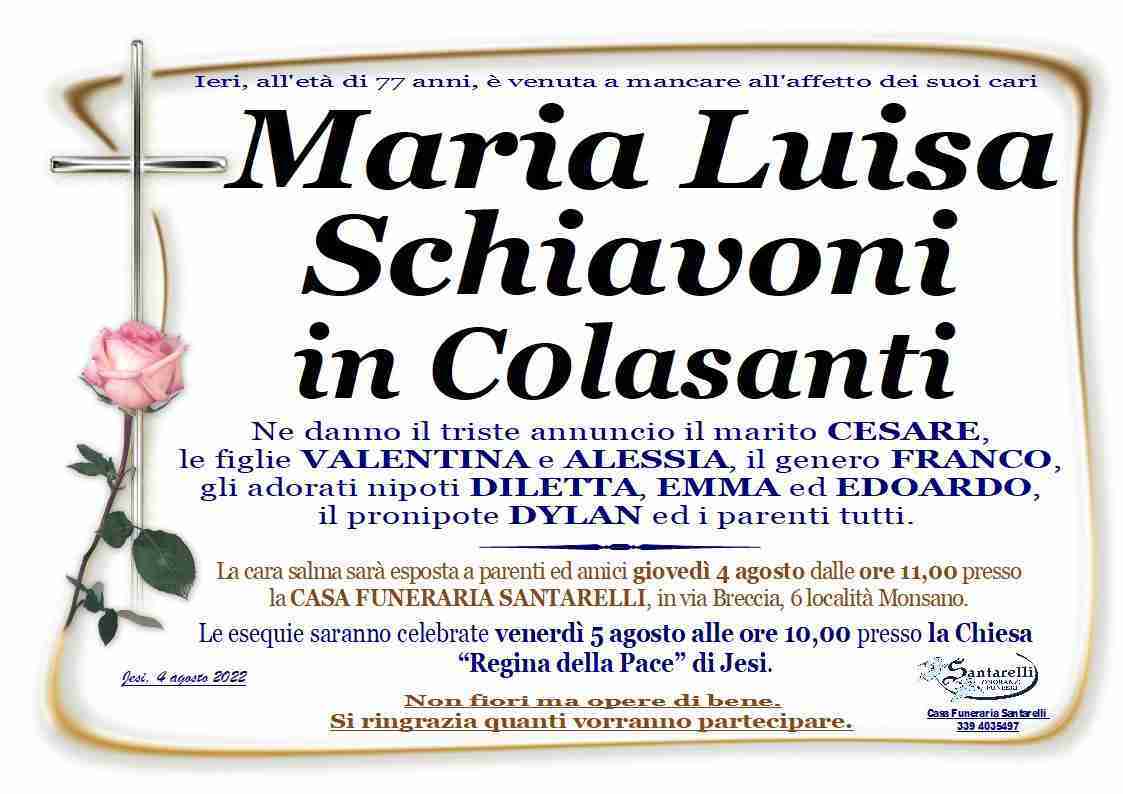 Maria Luisa Schiavoni